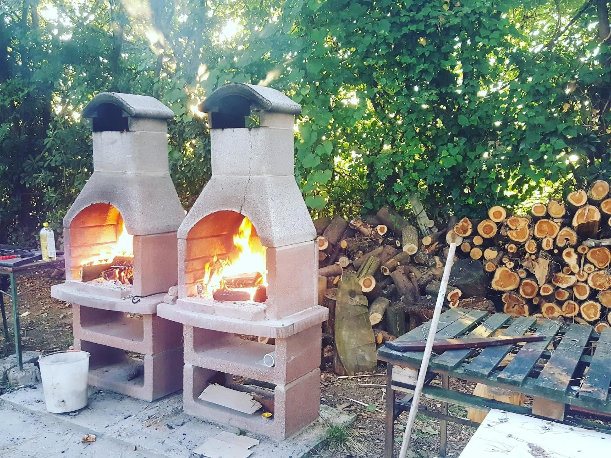 BBQ facilities in Villaggio Mithos