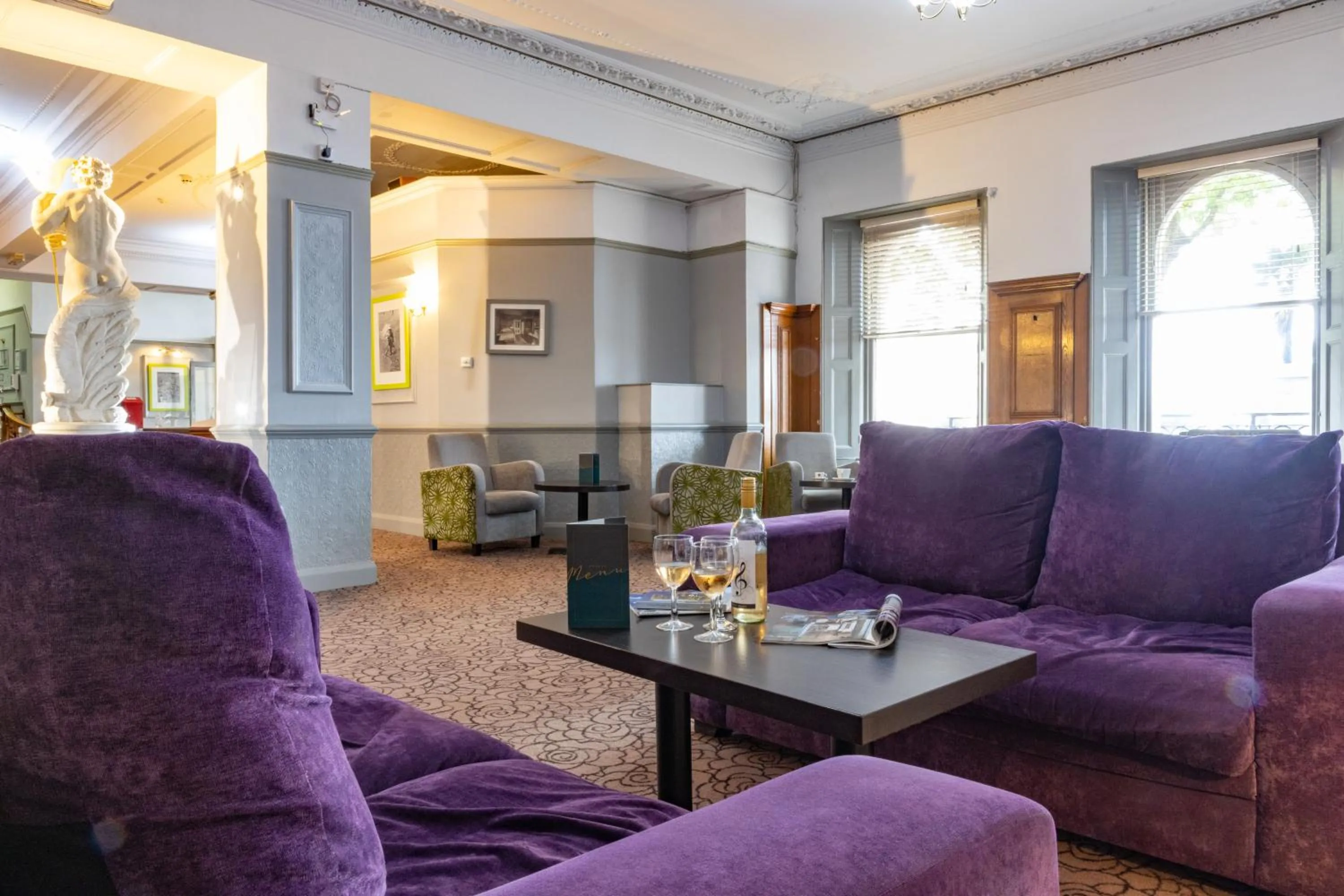 Lounge or bar in The Caledonian Torbay Hotel