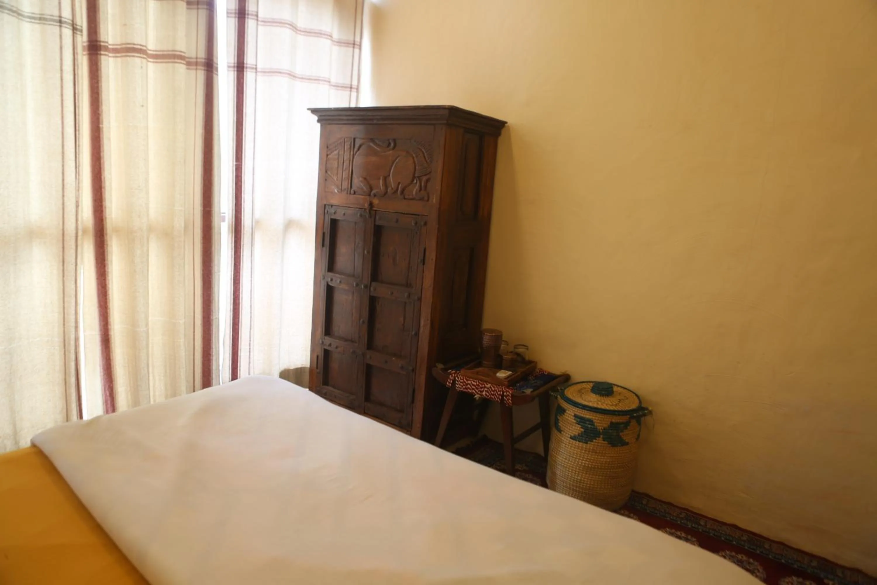 Bed in Vedic Dham Ganga