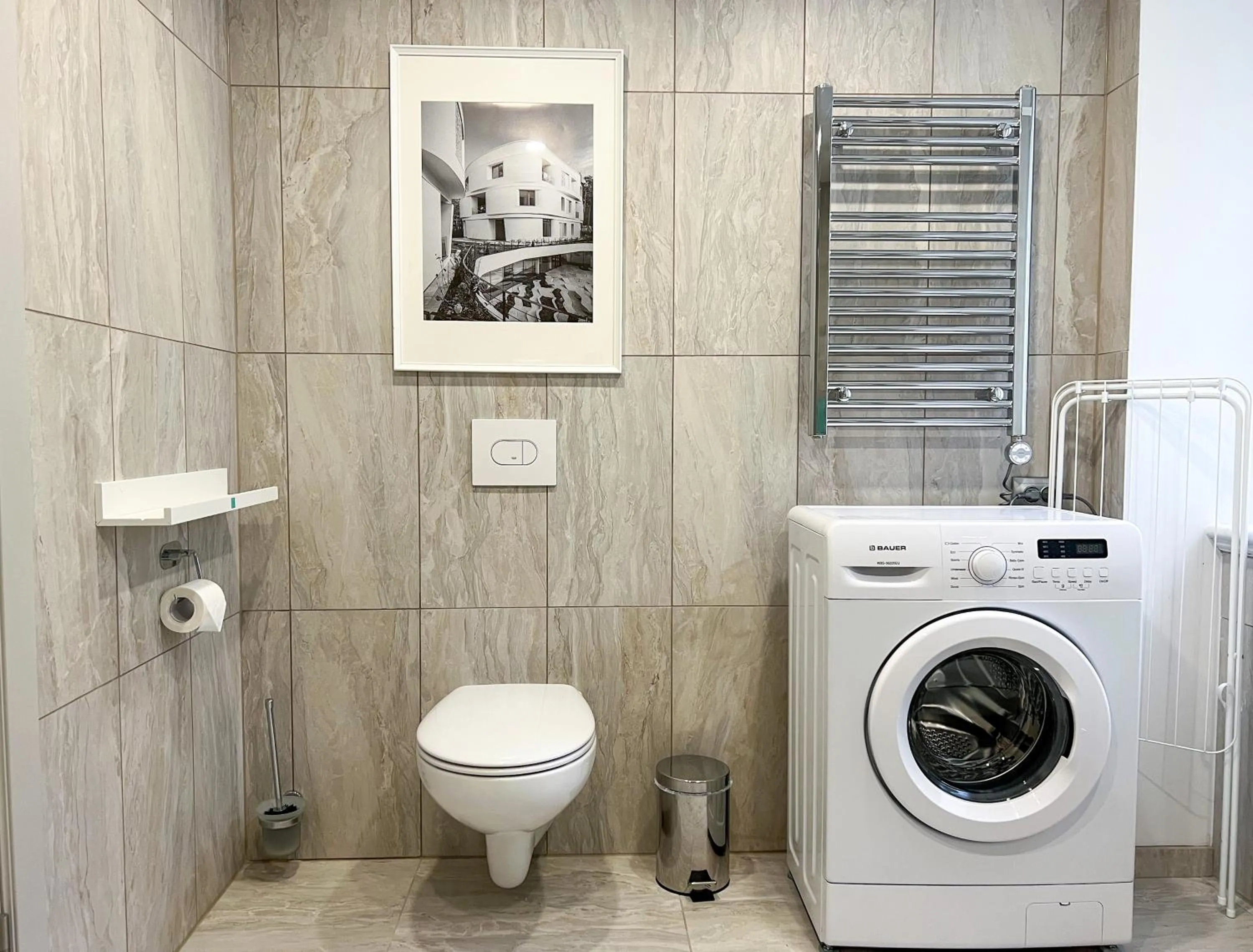 Toilet in Revelton Suites Riga