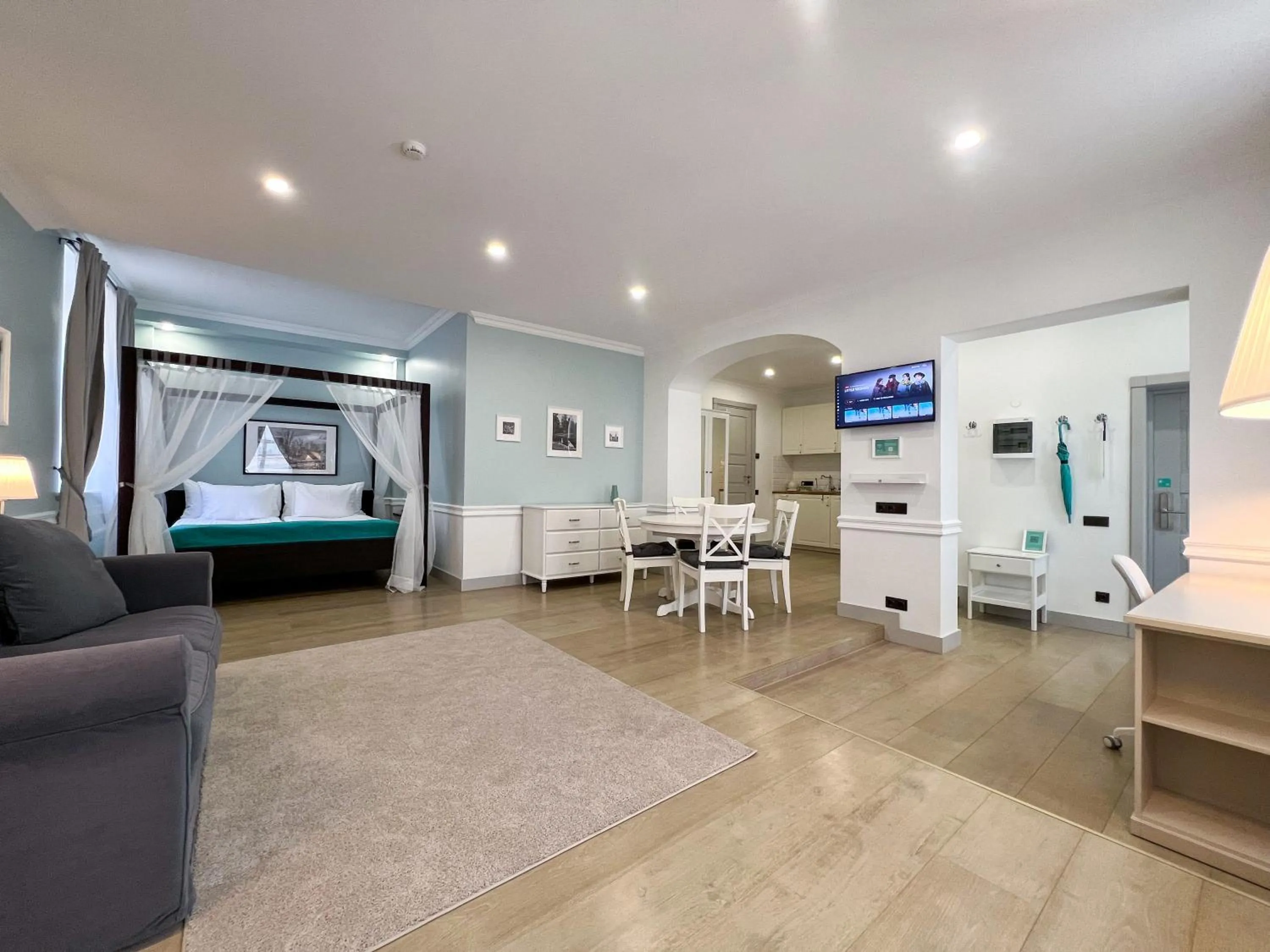 Photo of the whole room in Revelton Suites Riga