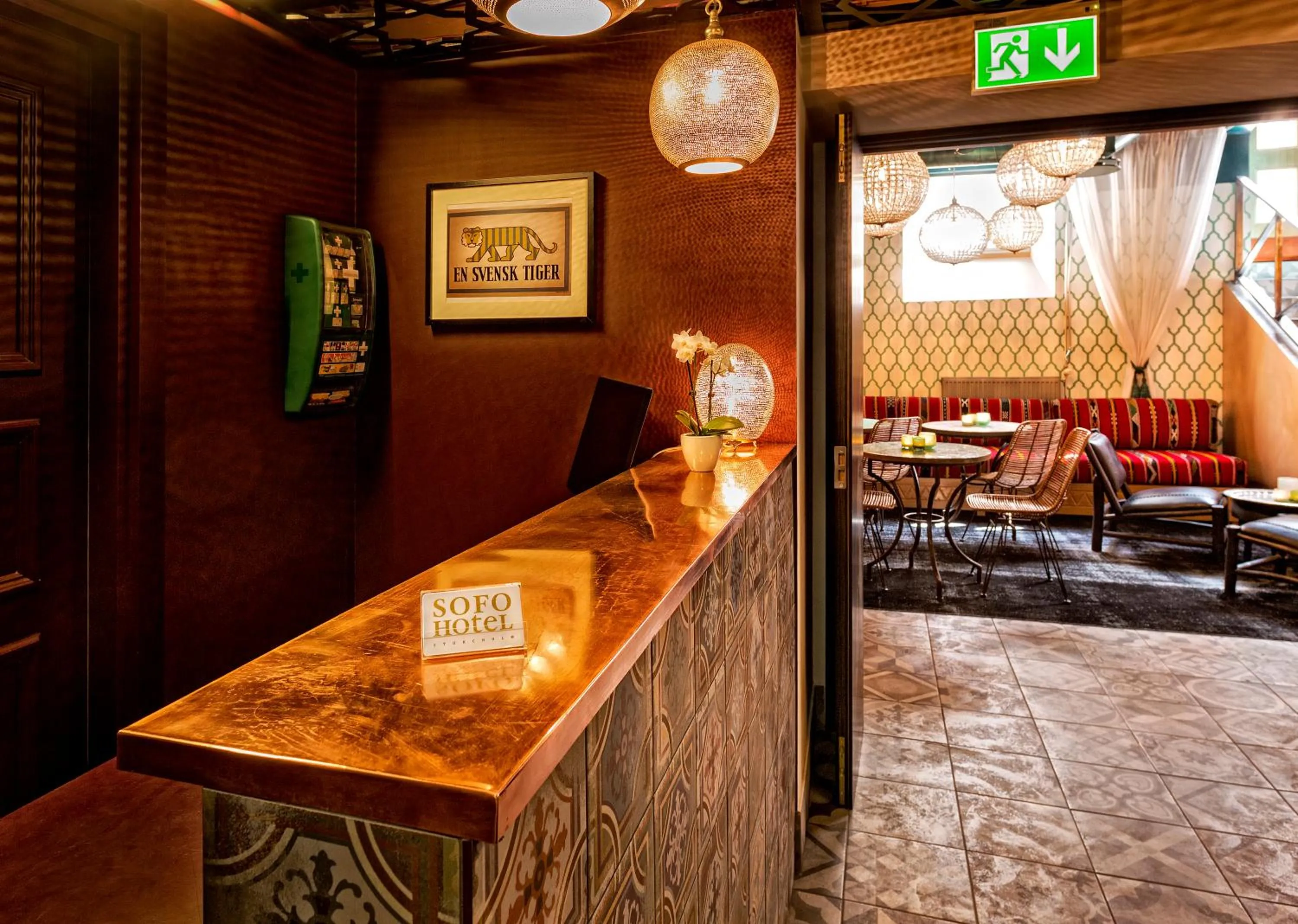 Lobby or reception in Sofo Hotel
