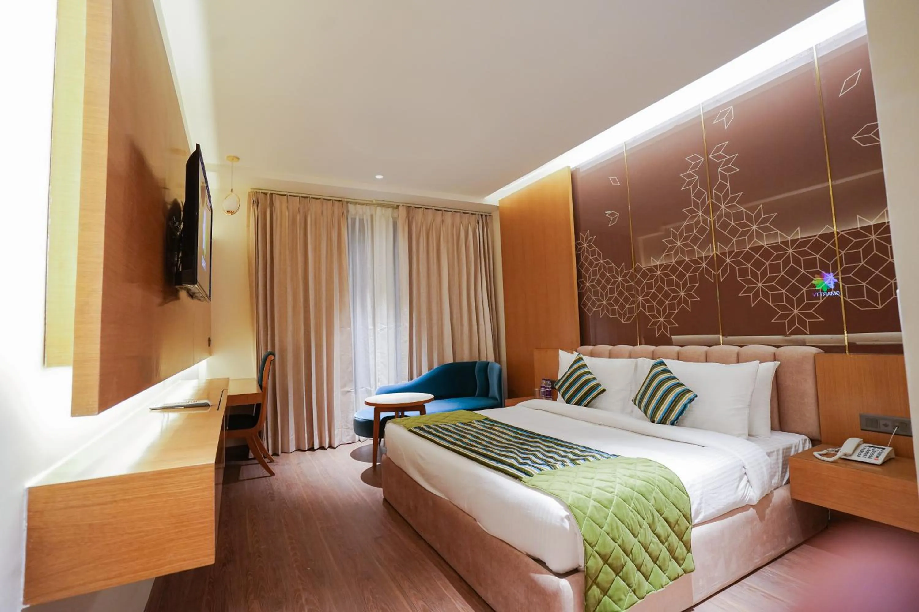 Bed in Country Inn Hall of Heritage, Amritsar