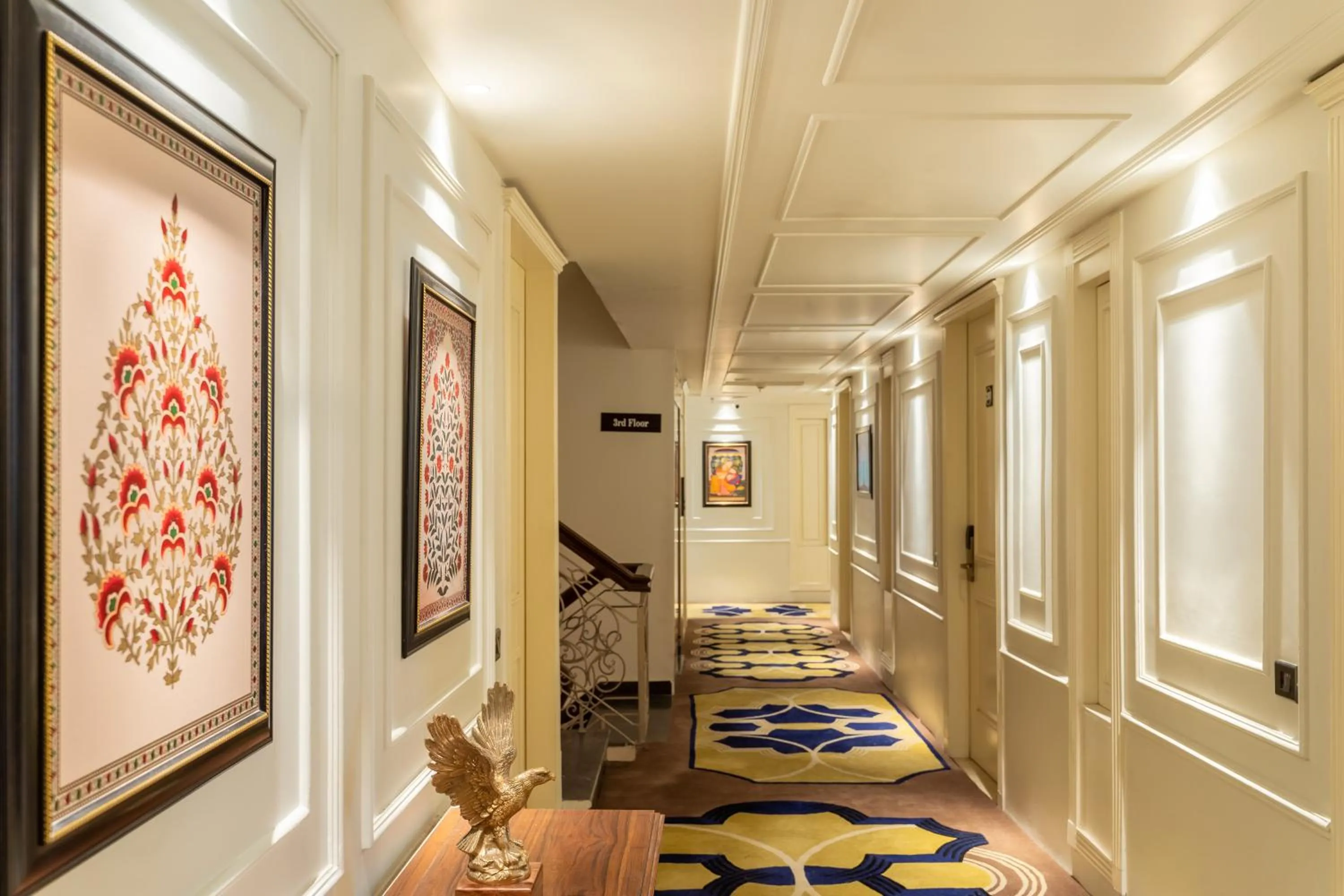 Quiet street view in Country Inn Hall of Heritage, Amritsar