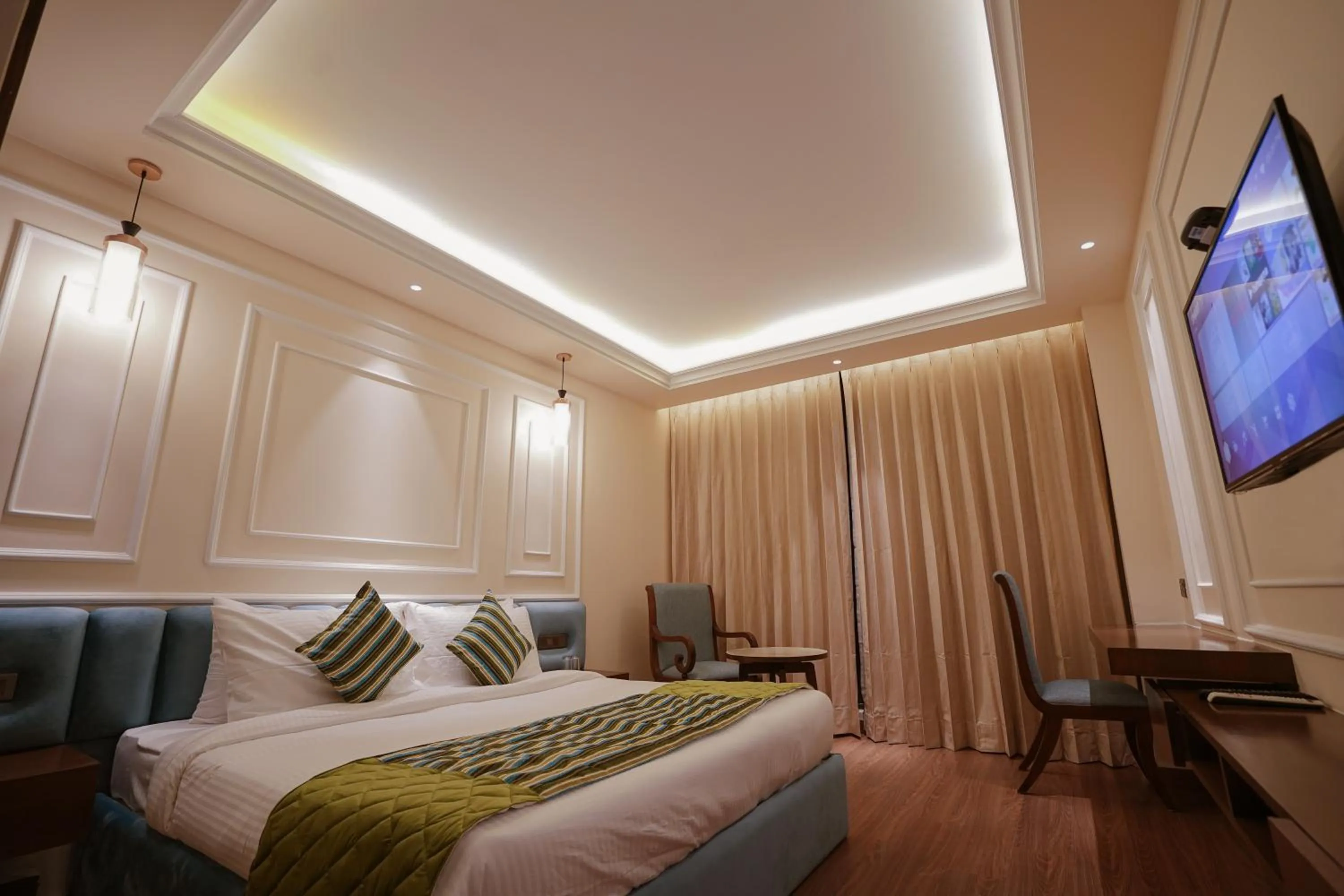 Bed in Country Inn Hall of Heritage, Amritsar