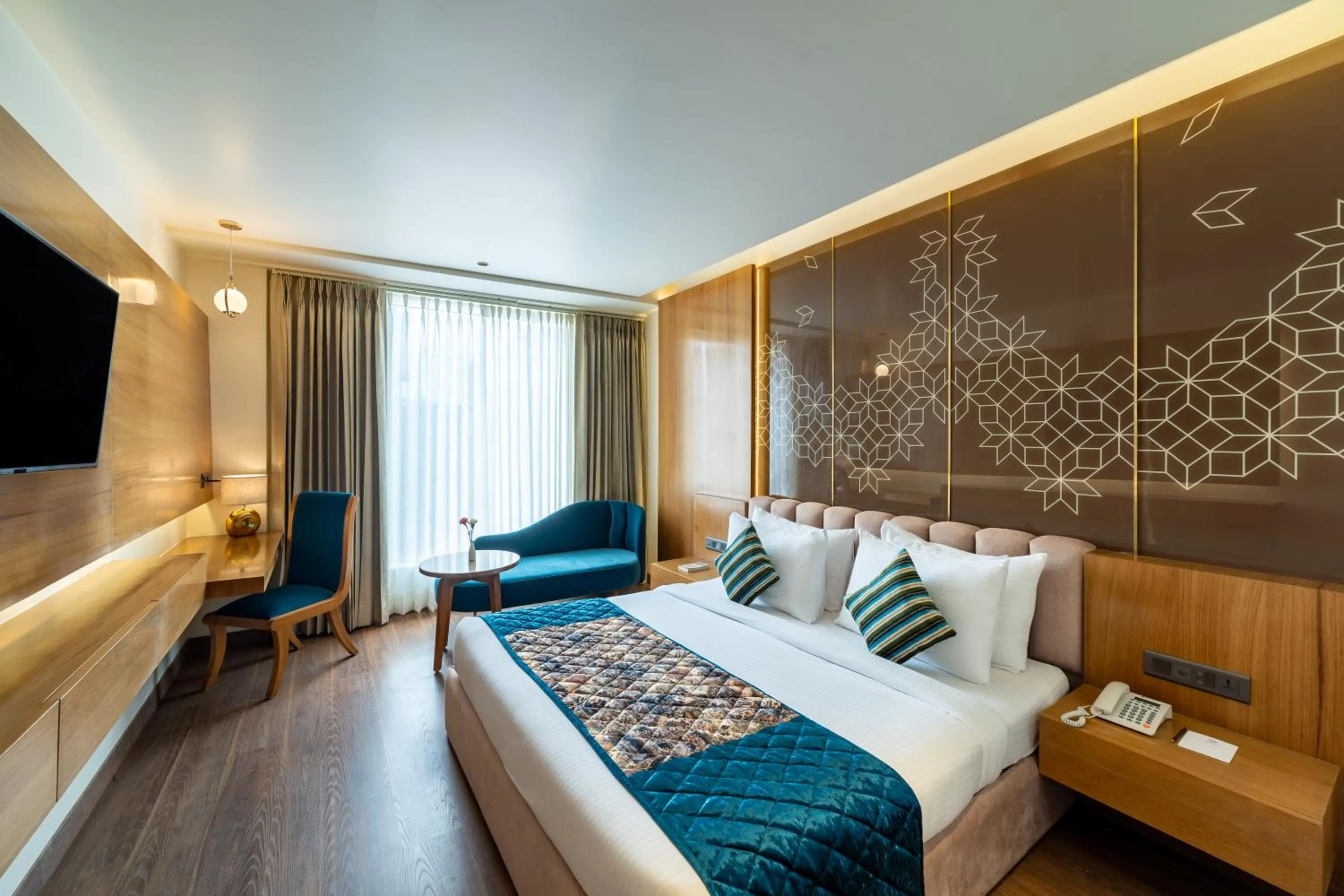 Bed in Country Inn Hall of Heritage, Amritsar