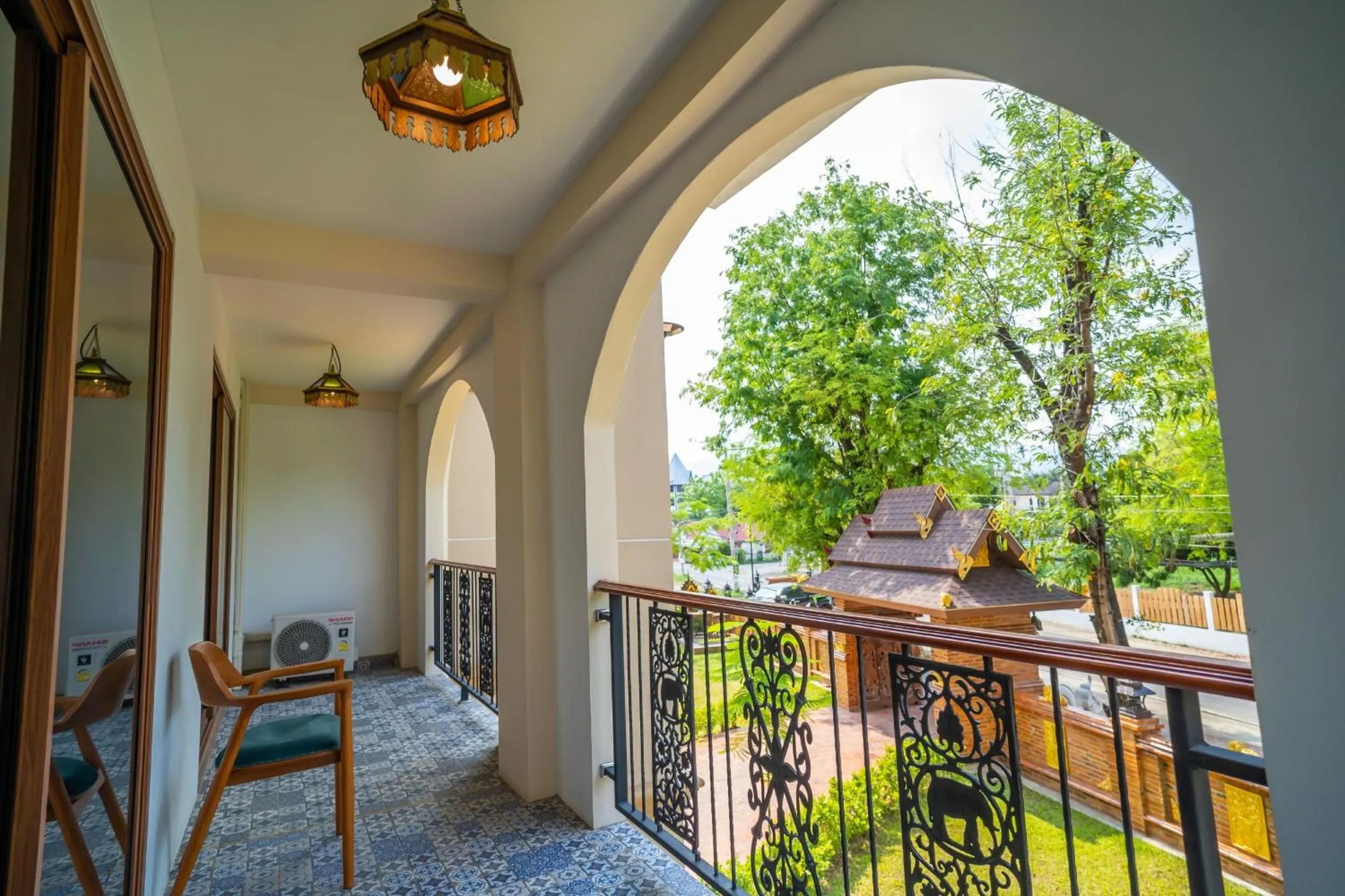 Balcony/Terrace in Siri Nakornpink Chiang Mai Hotel SHA Plus