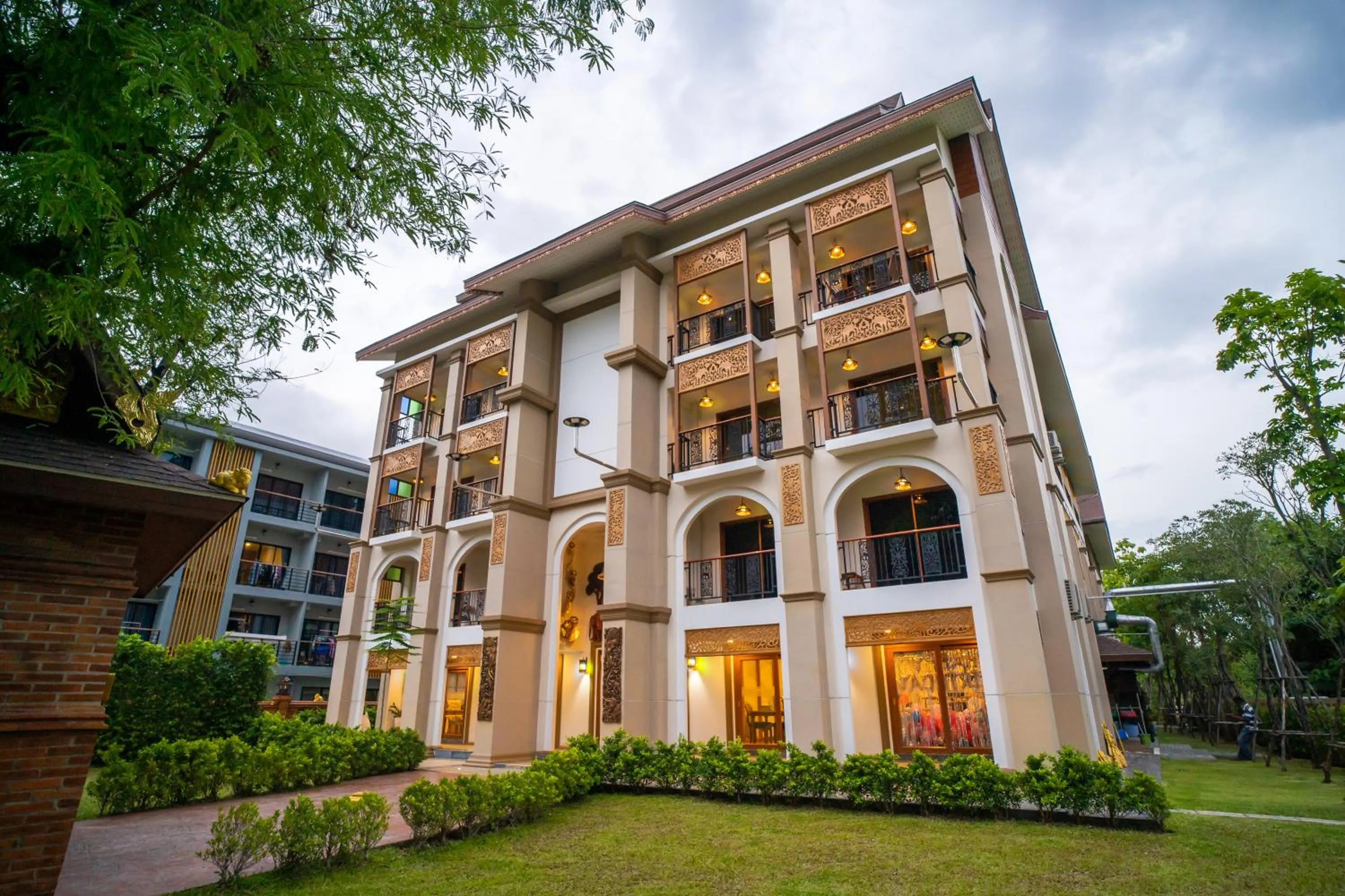 Property building in Siri Nakornpink Chiang Mai Hotel SHA Plus