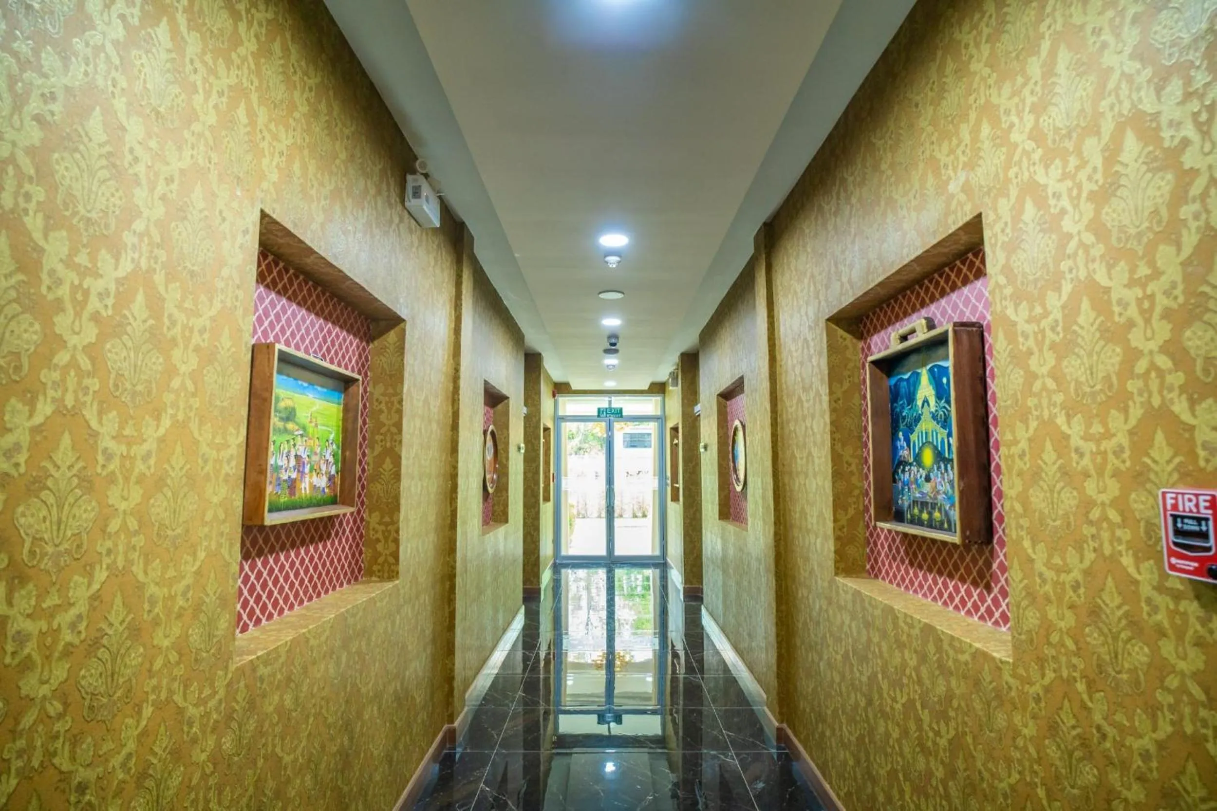 Decorative detail in Siri Nakornpink Chiang Mai Hotel SHA Plus