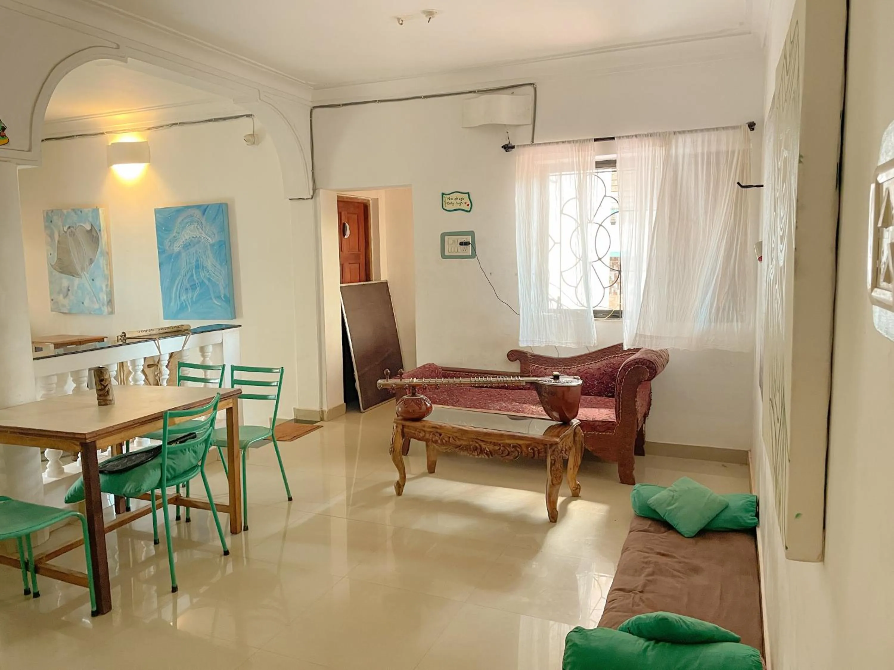 Seating area in Tranquilo Arambol