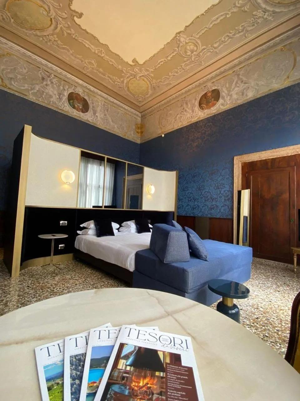 Bed in Ca' Vendramin Zago