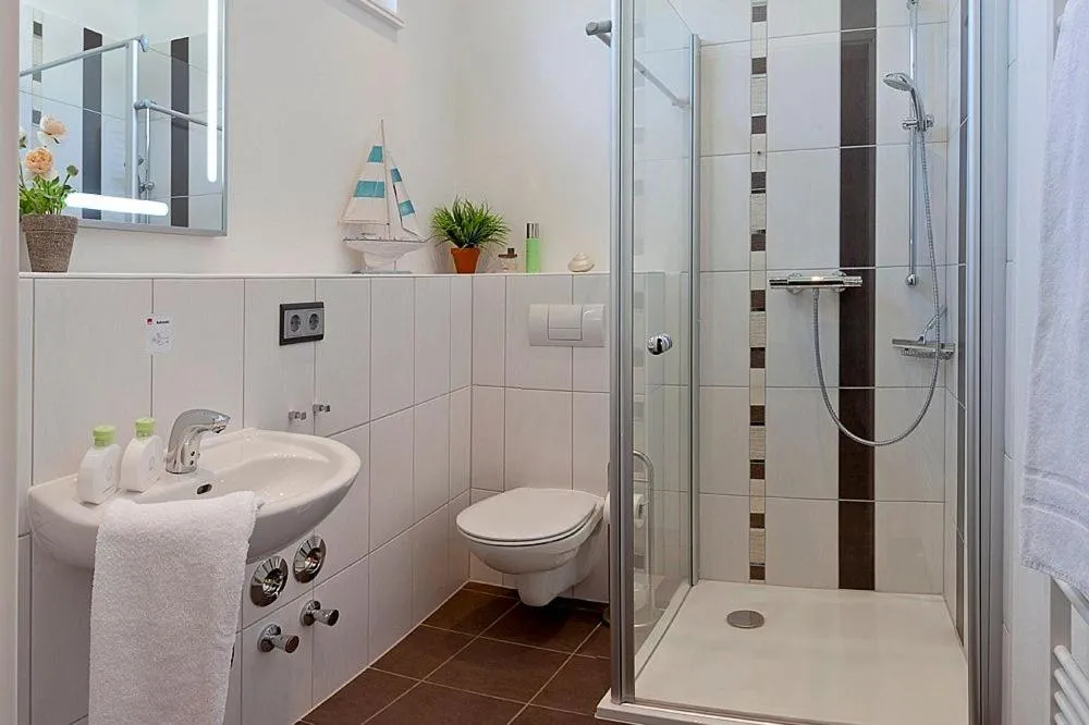 Shower in Villa Monico Appartement 1