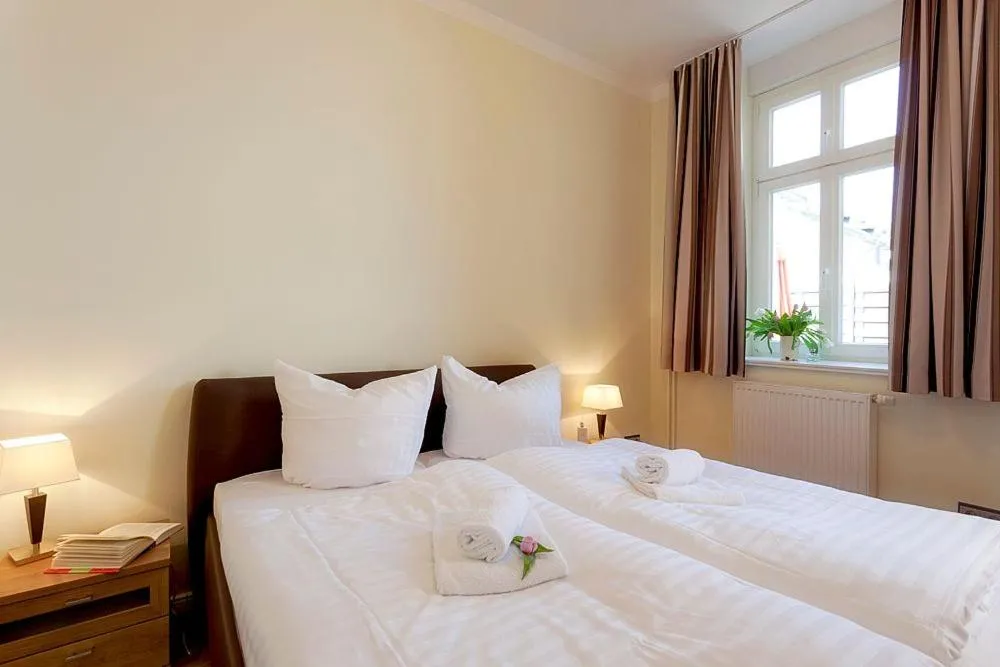 Bed in Villa Monico Appartement 1