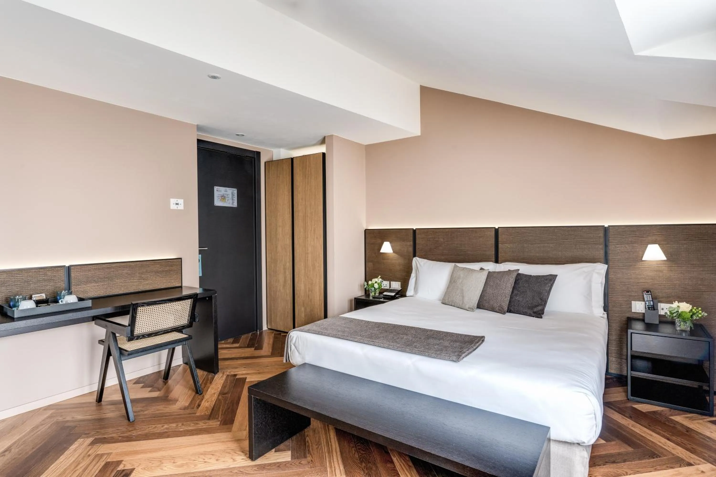 Bedroom, Bed in Plinius Lifestyle Hotel Lake Como