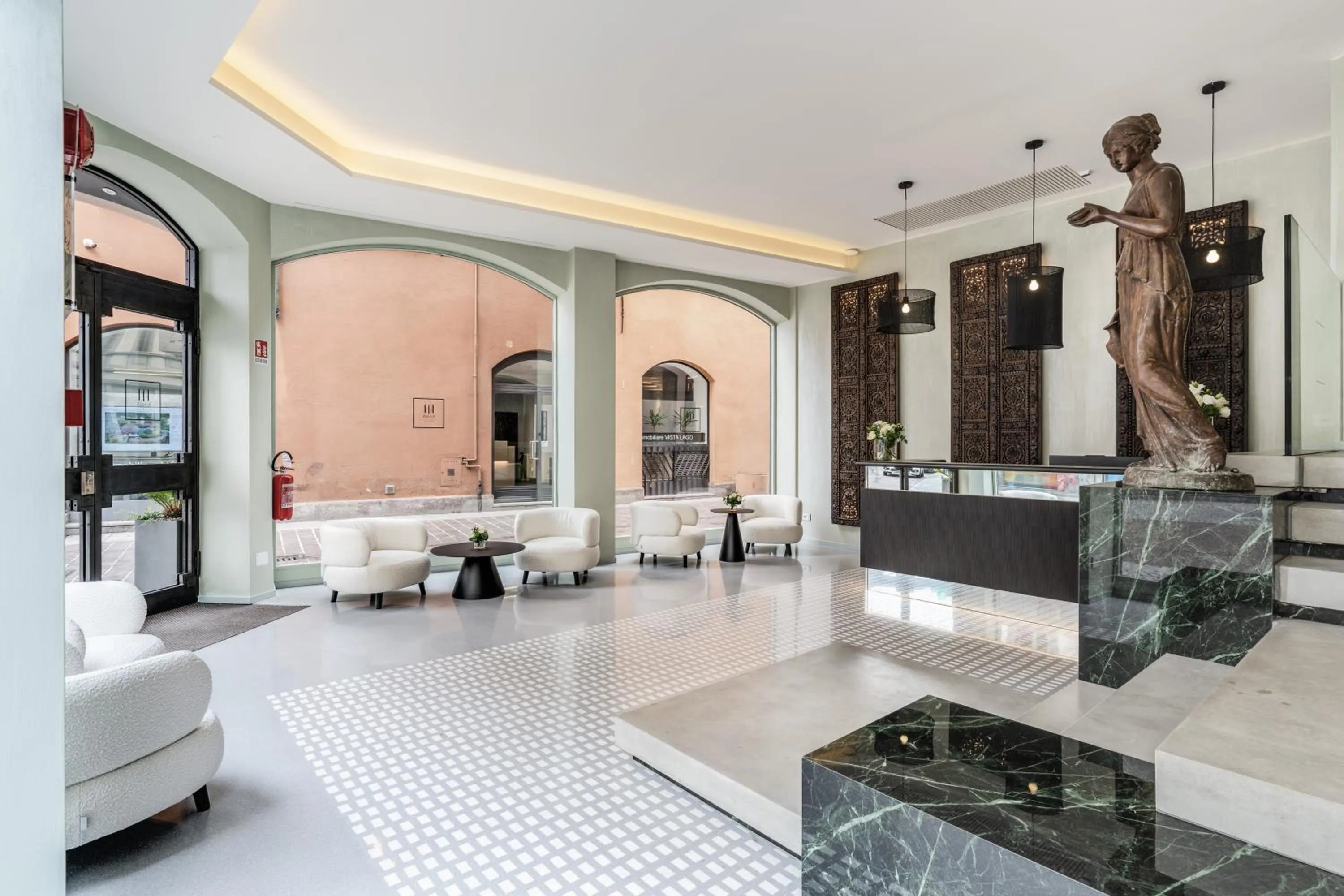 Lobby or reception in Plinius Lifestyle Hotel Lake Como