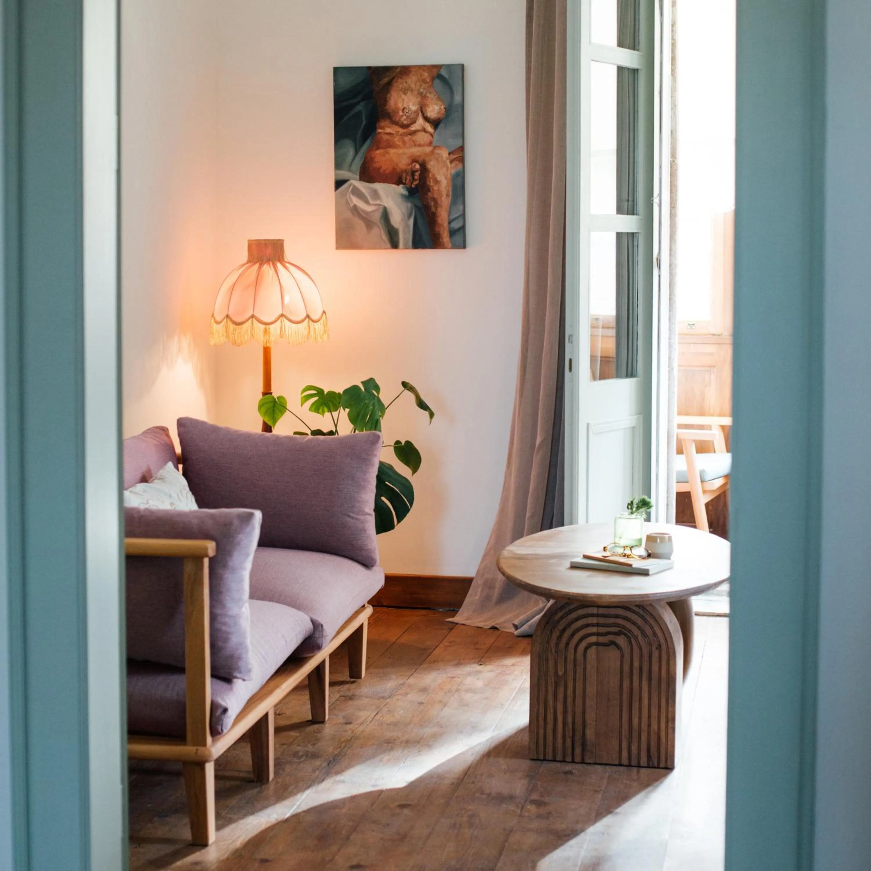 Living room in Suolo Urla