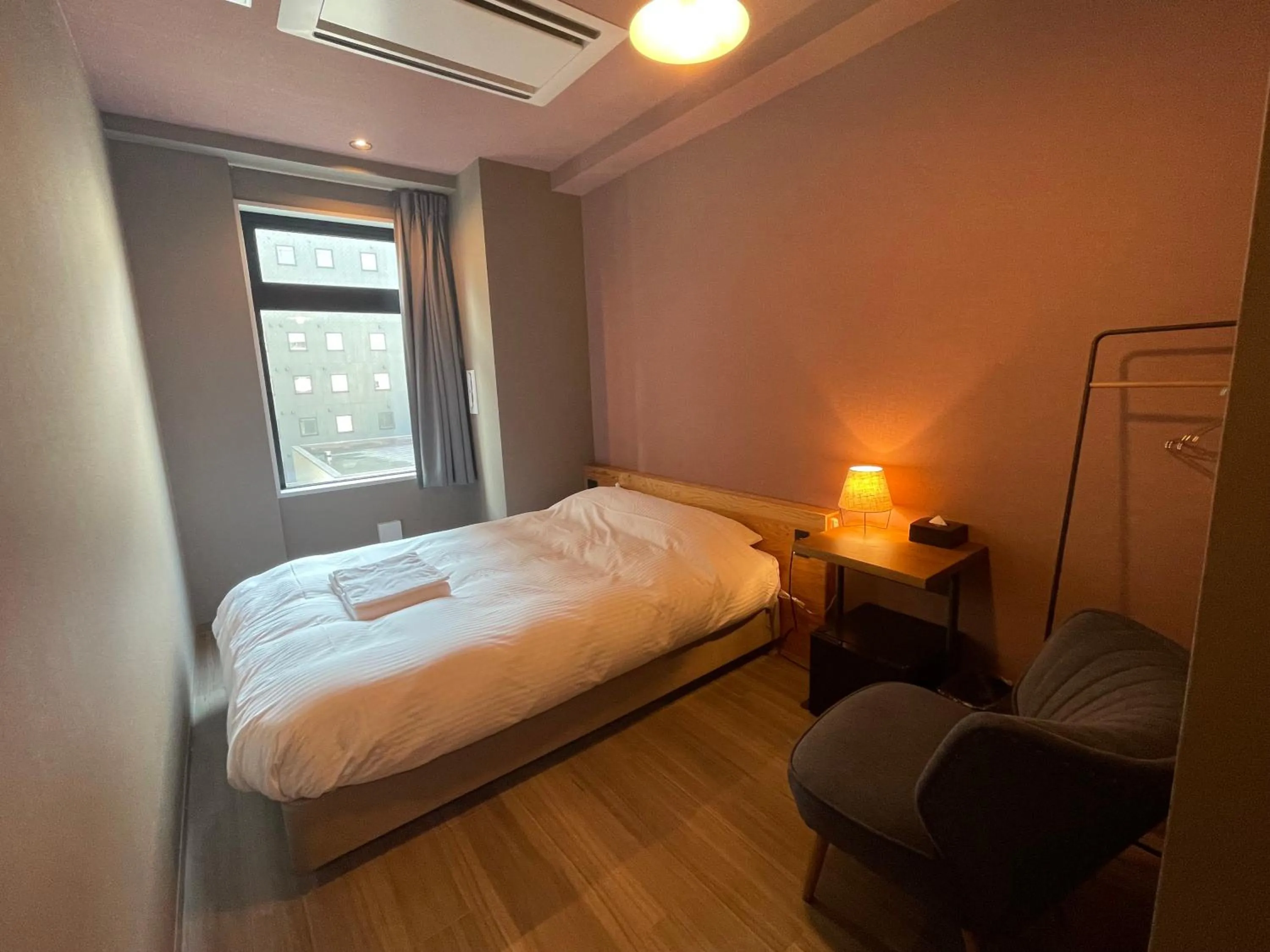 View (from property/room), Bed in WISE OWL HOSTELS SAPPORO