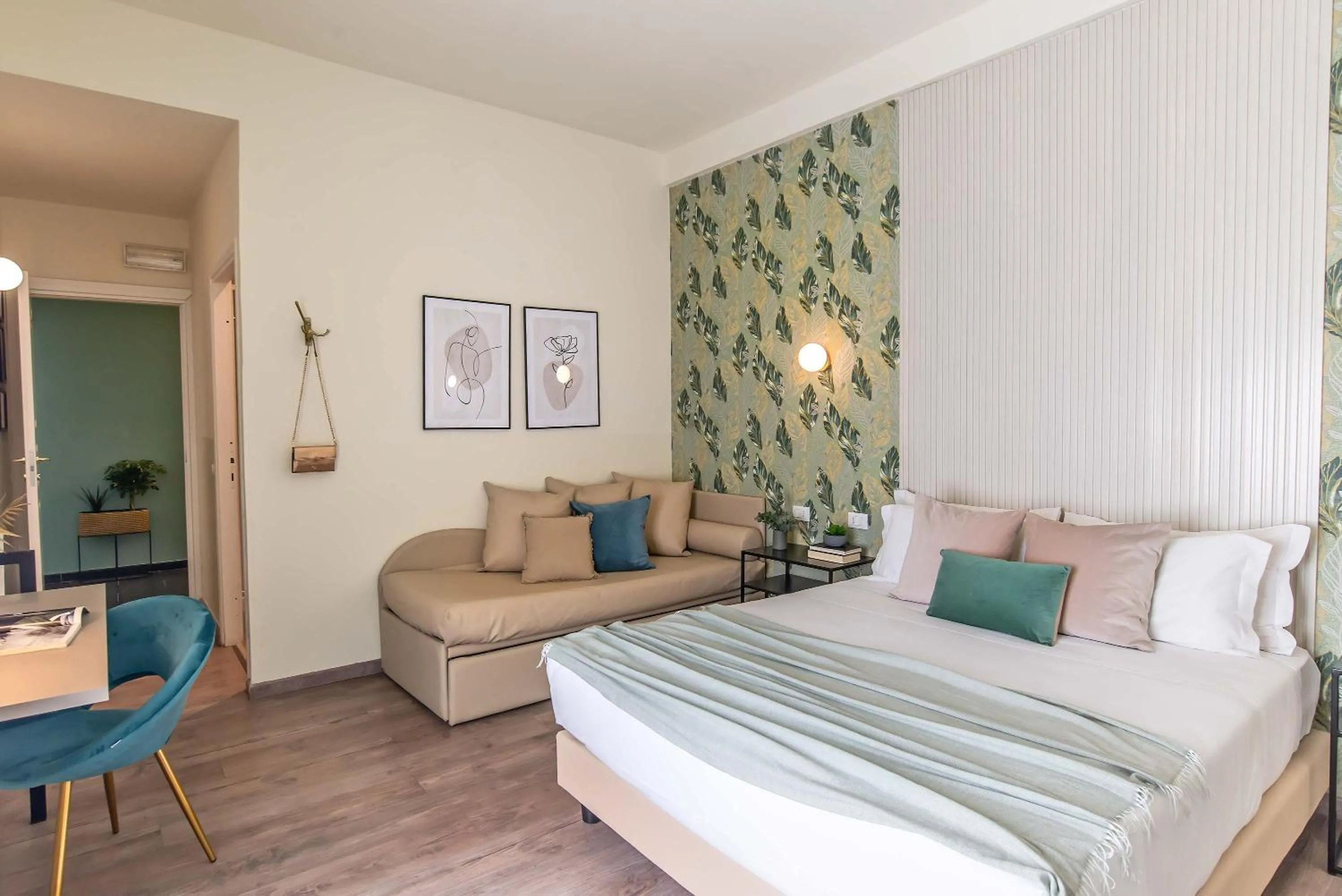 Photo of the whole room, Bed in 94Rooms Vatican Guest House- Scipioni