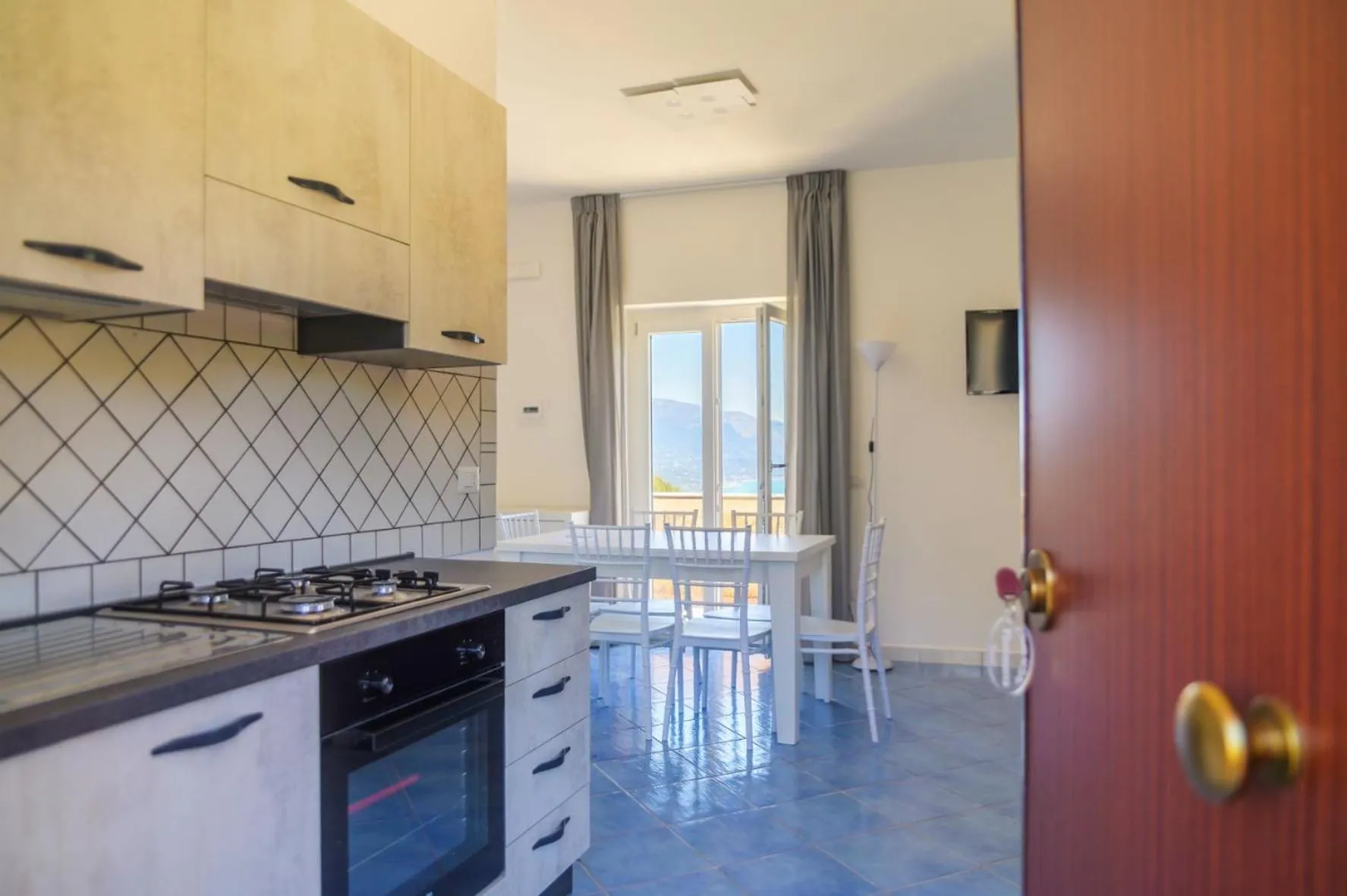 Kitchen or kitchenette in L'Incanto del Golfo