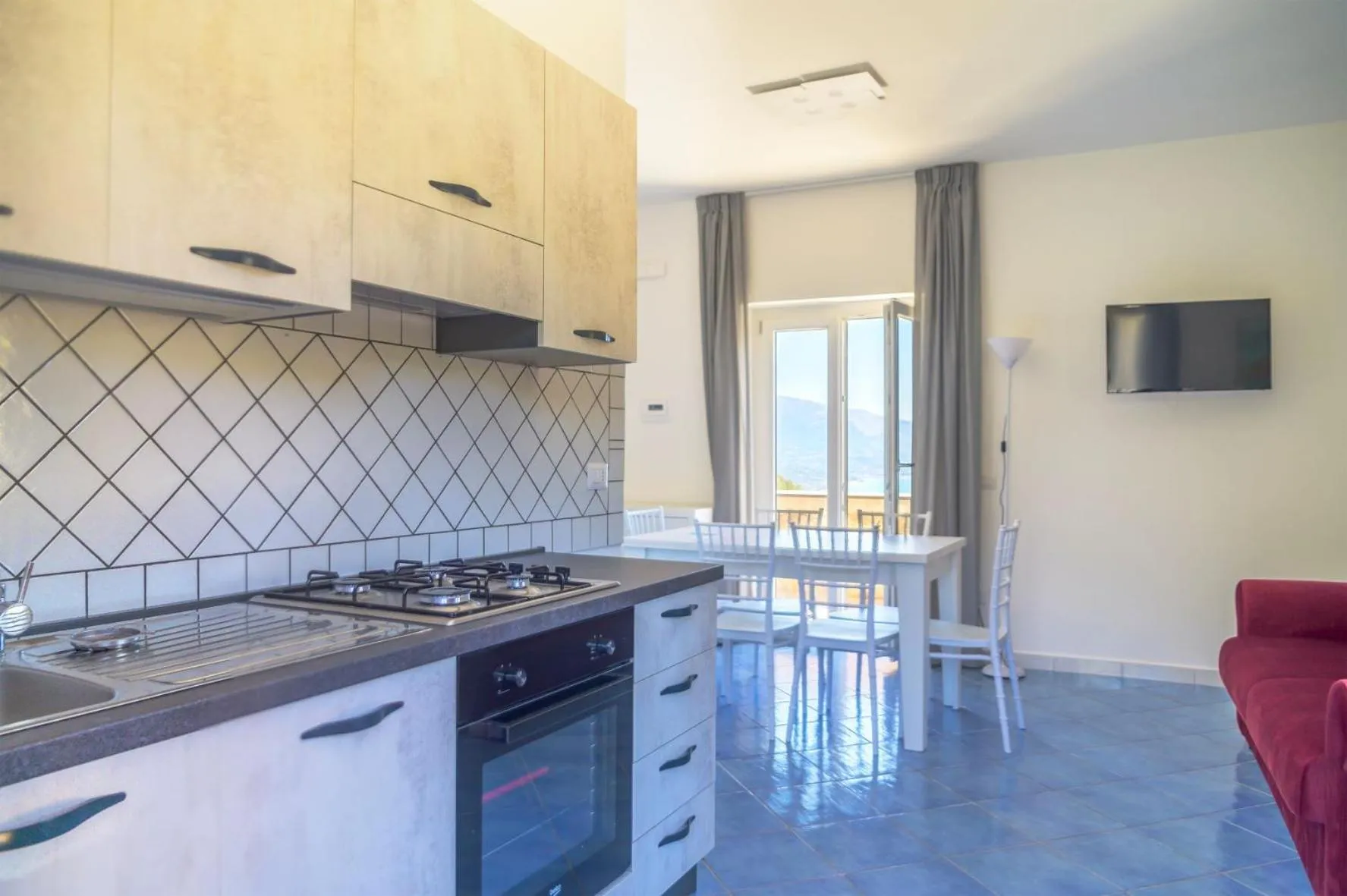 Kitchen or kitchenette in L'Incanto del Golfo
