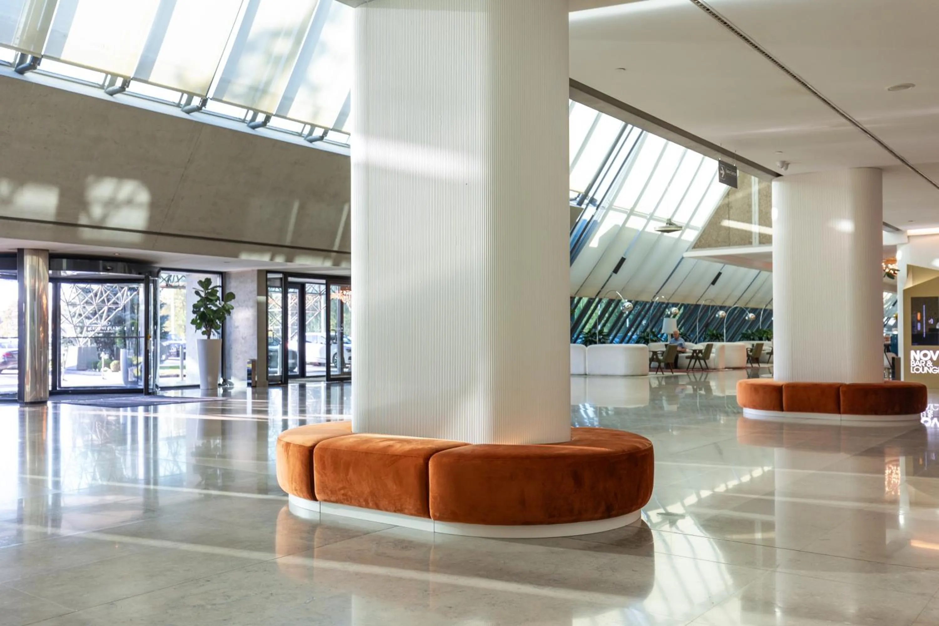 Lobby or reception in Crowne Plaza Belgrade by IHG