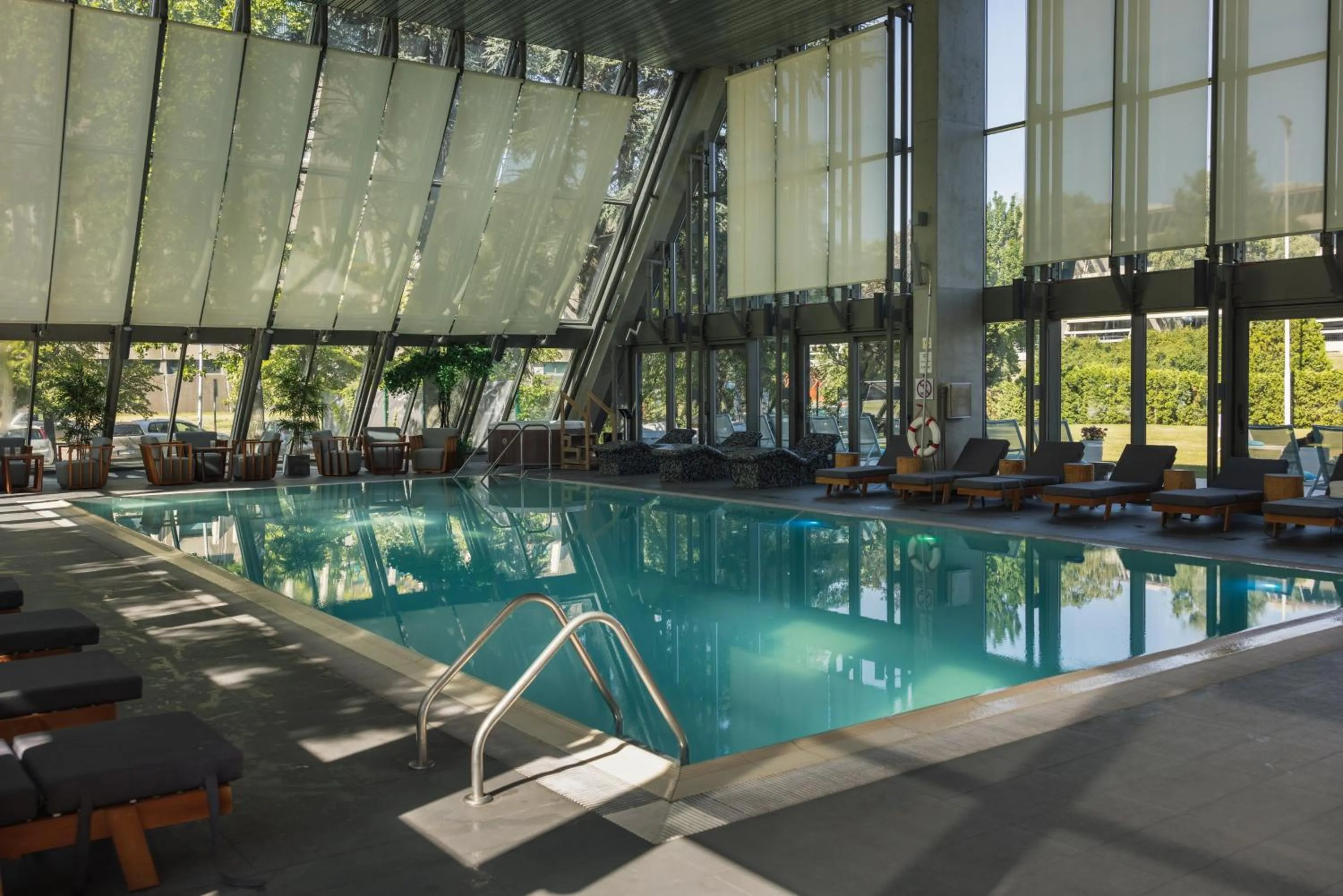 Swimming pool in Crowne Plaza Belgrade by IHG
