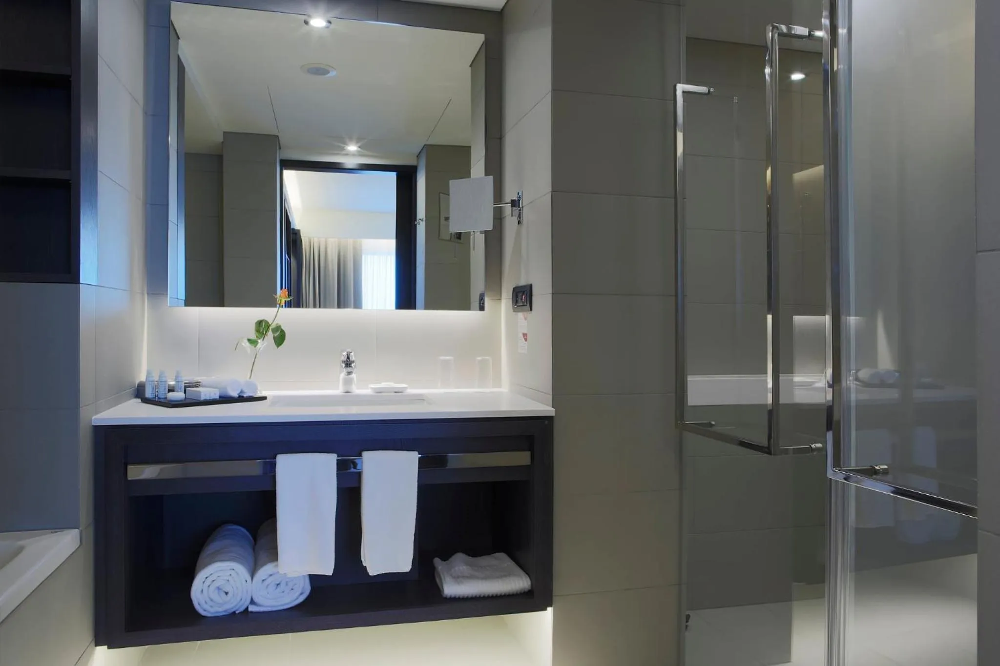 Bathroom in Crowne Plaza Belgrade by IHG