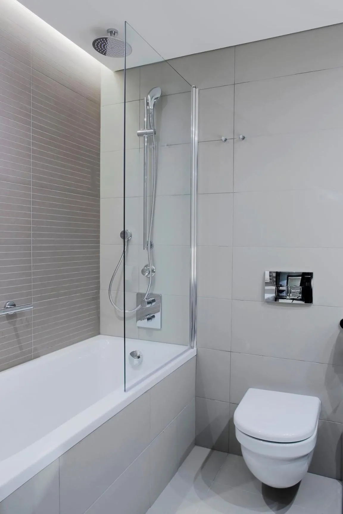 Shower in Crowne Plaza Belgrade by IHG
