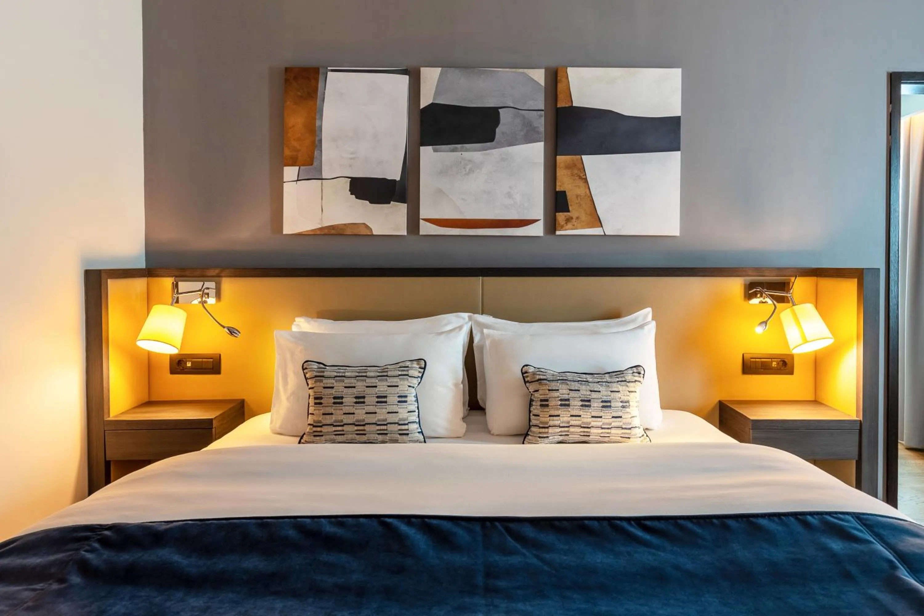 Bed in Crowne Plaza Belgrade by IHG