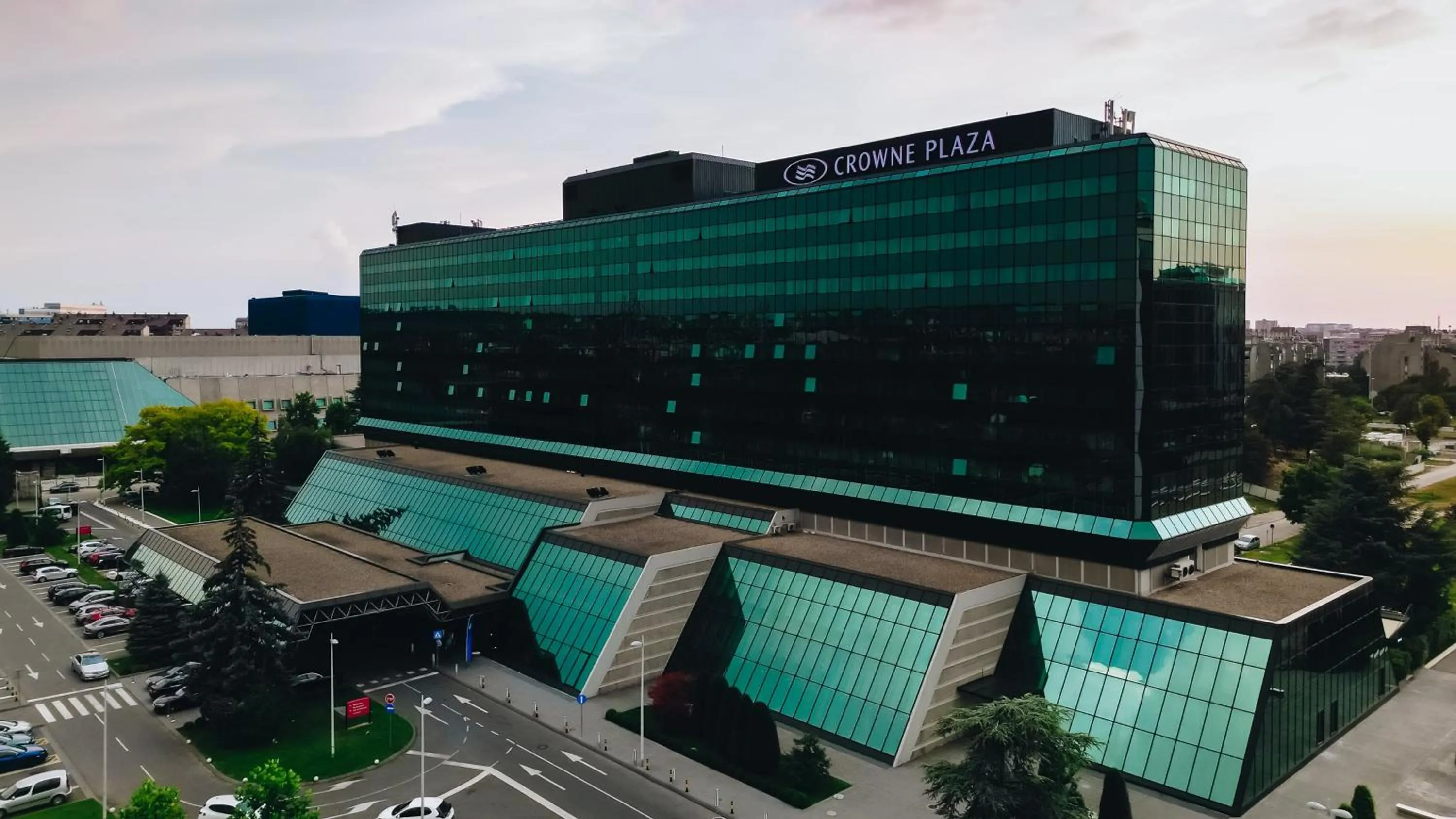 Property building in Crowne Plaza Belgrade by IHG