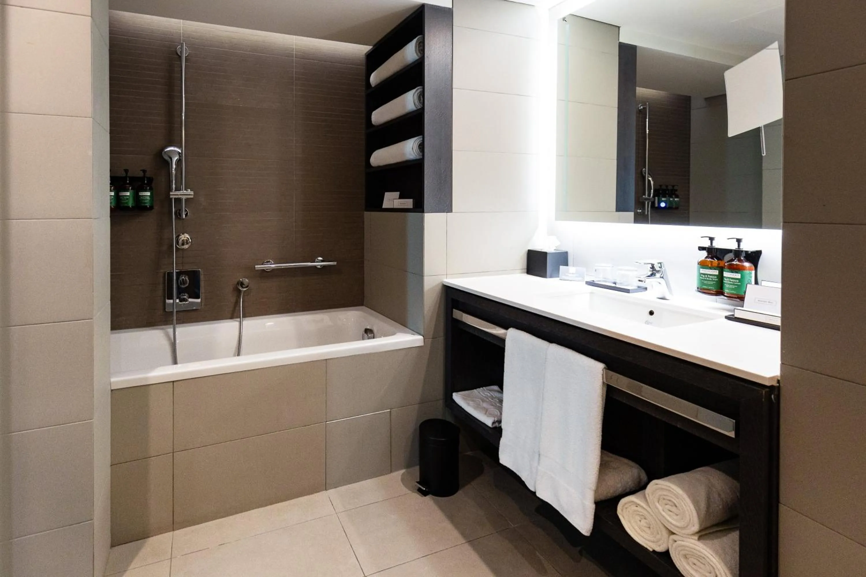 Bathroom in Crowne Plaza Belgrade by IHG