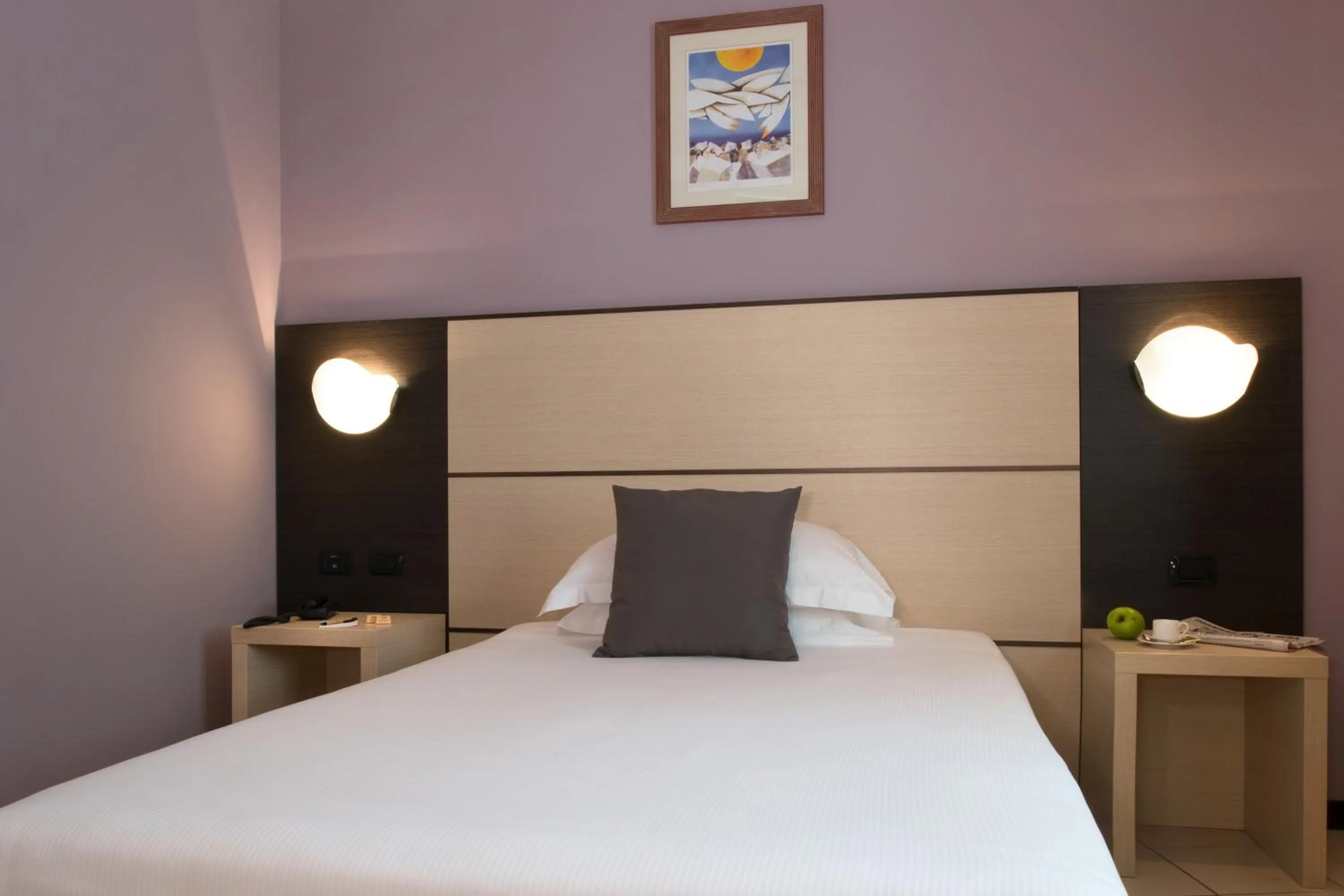 Bedroom, Bed in CDH Hotel La Spezia