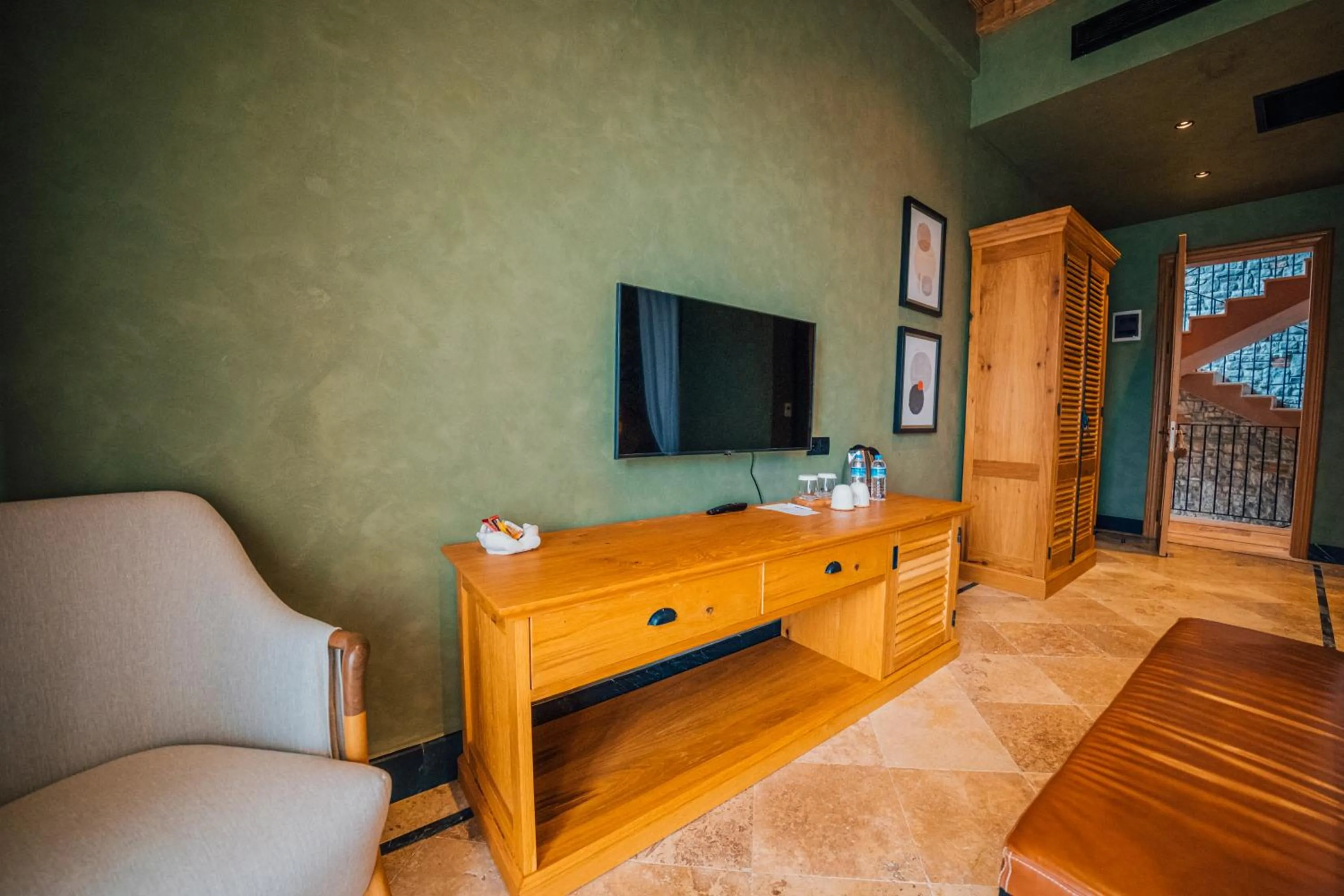 TV and multimedia in The Remote Hotel