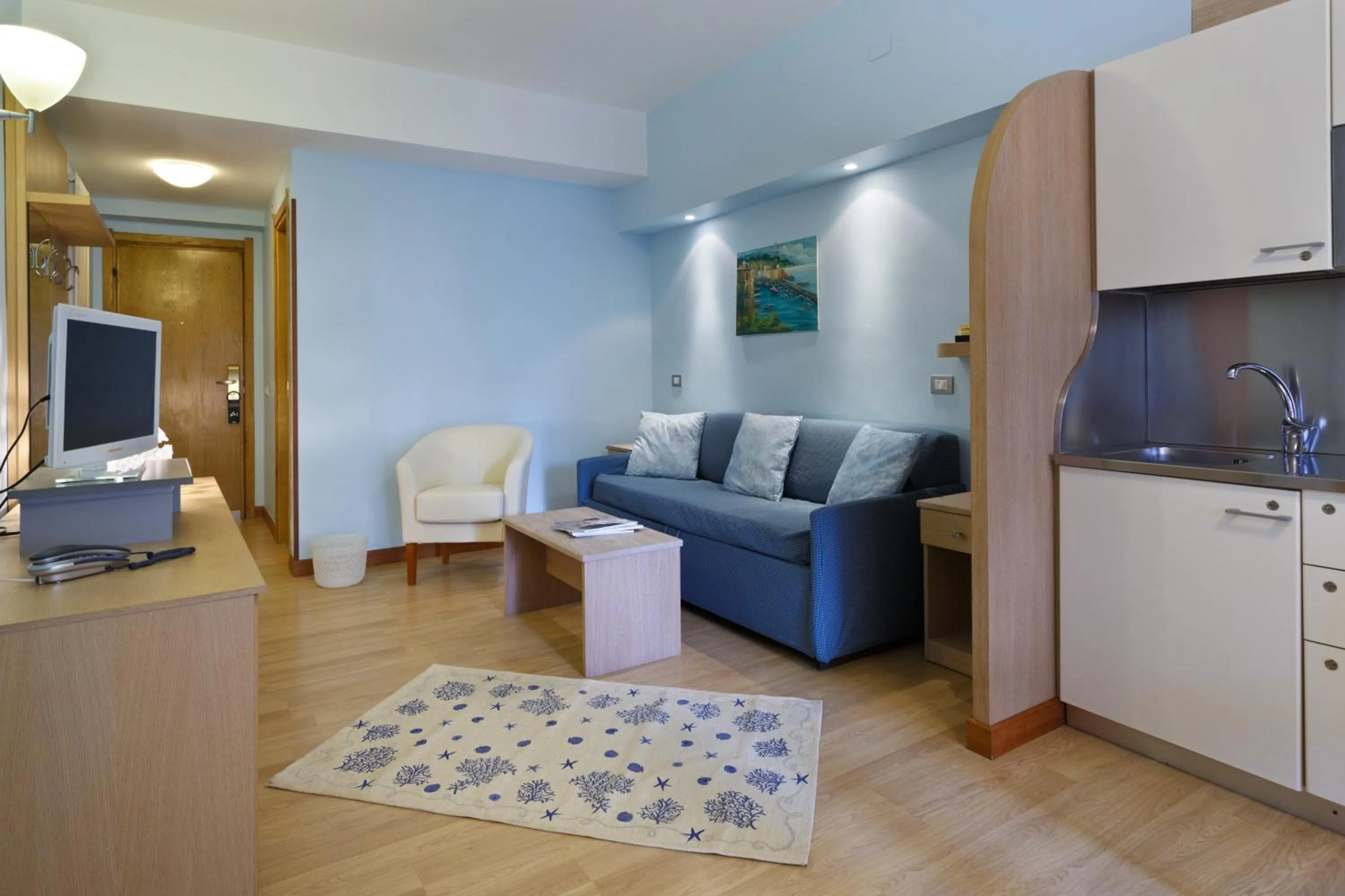 Living room in Residence Dei Due Porti