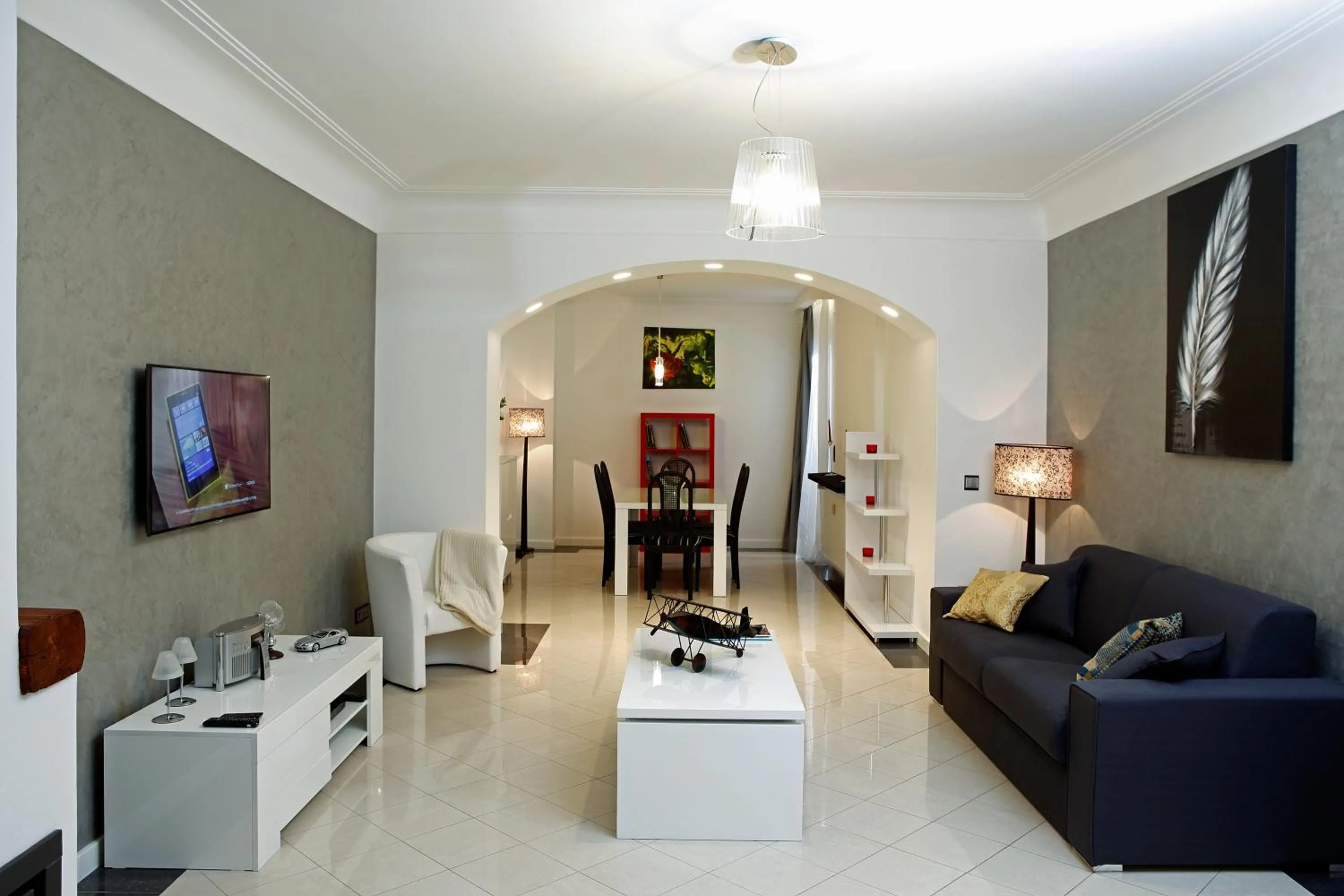 Living room in The Queen Luxury Apartments - Villa Cortina