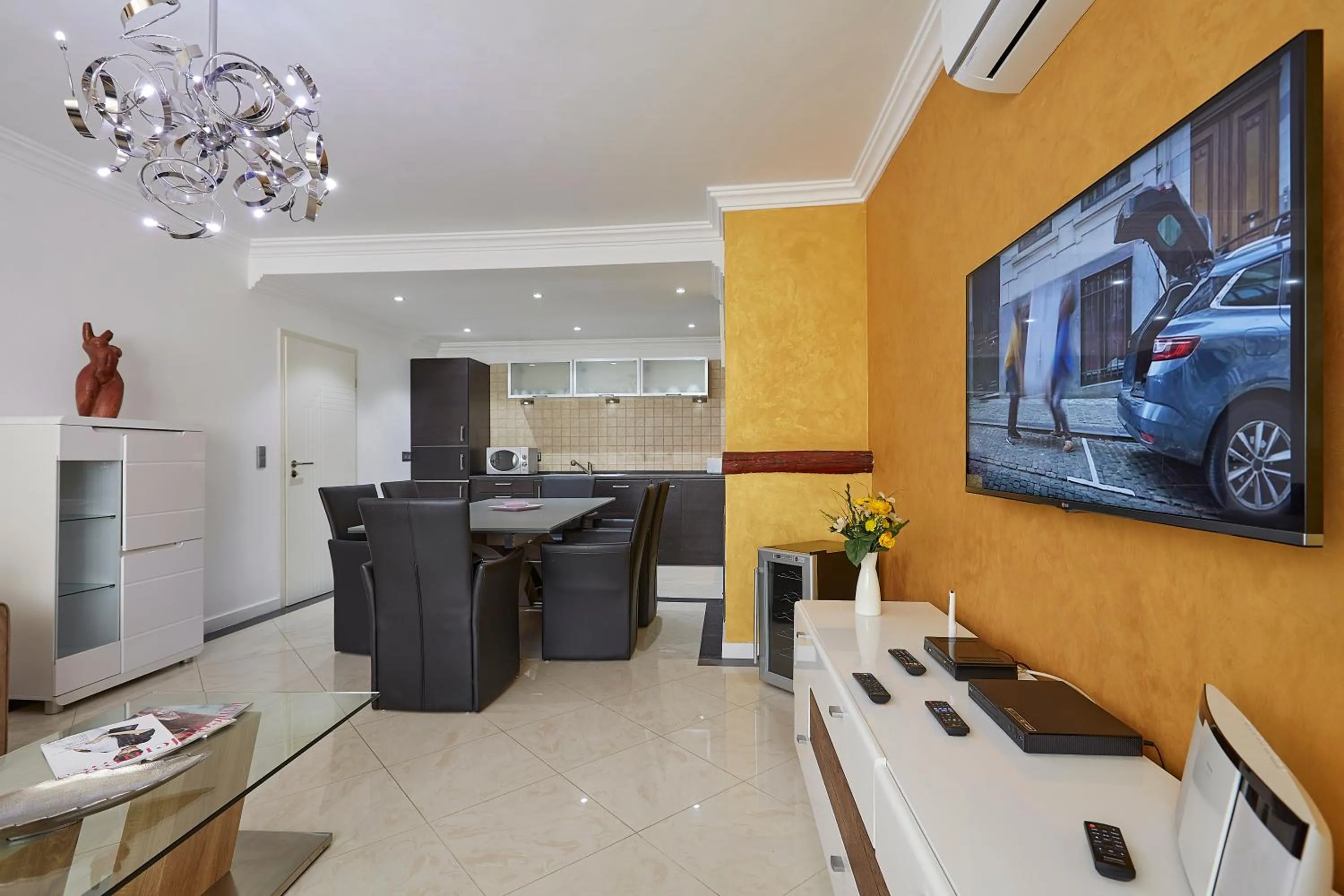 Seating area in The Queen Luxury Apartments - Villa Cortina