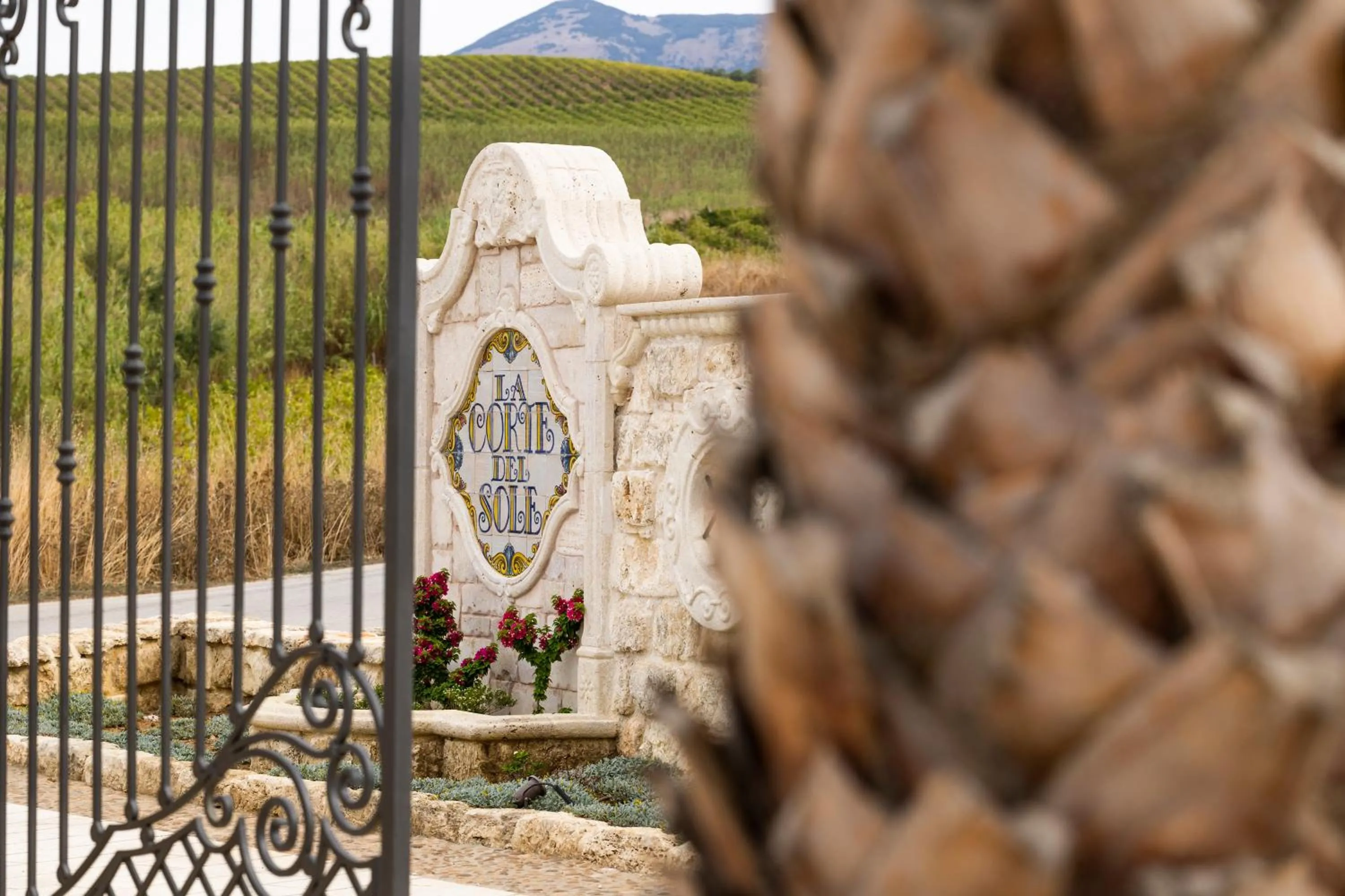 Natural landscape in La Corte del Sole