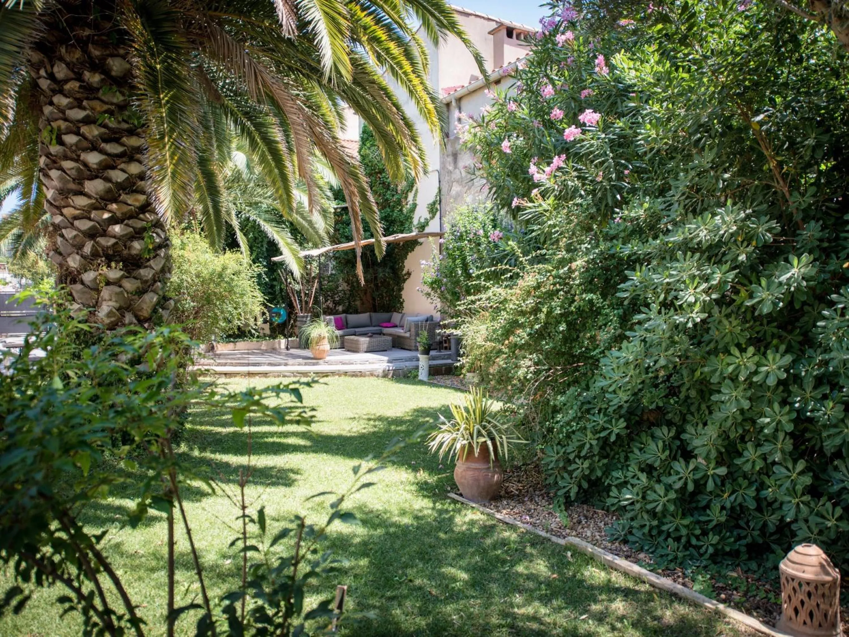 Living room in Chambre d'Hôtes Villa Ambrosia et Spa