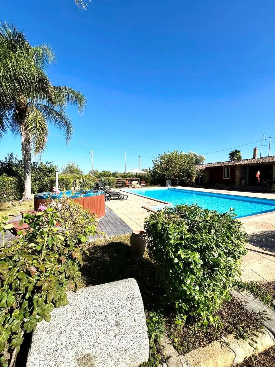 Swimming pool in Case Di Loco Castro