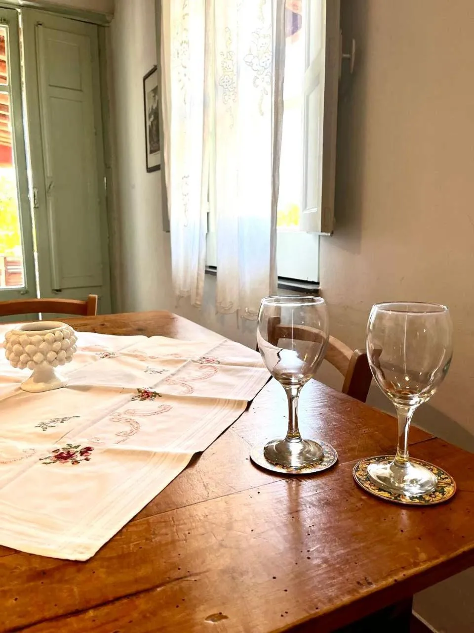 Dining area in Case Di Loco Castro