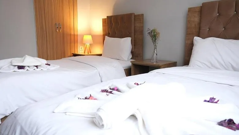 Bed in BIG MOLLS HOTEL