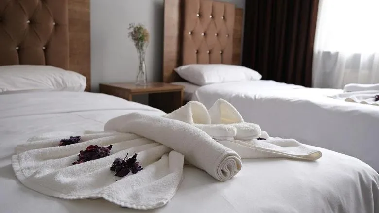 Bed in BIG MOLLS HOTEL