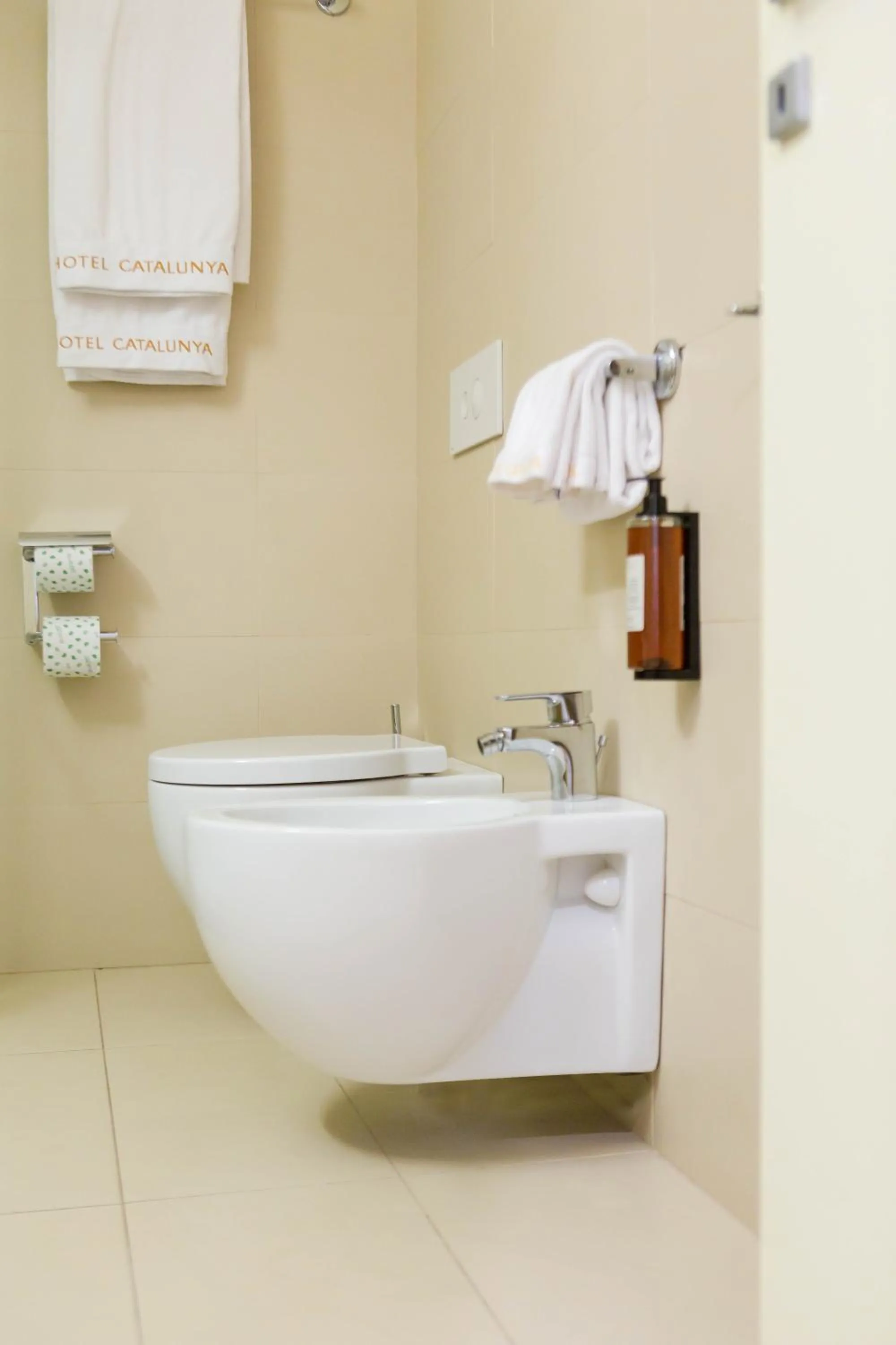 Toilet in Hotel Catalunya