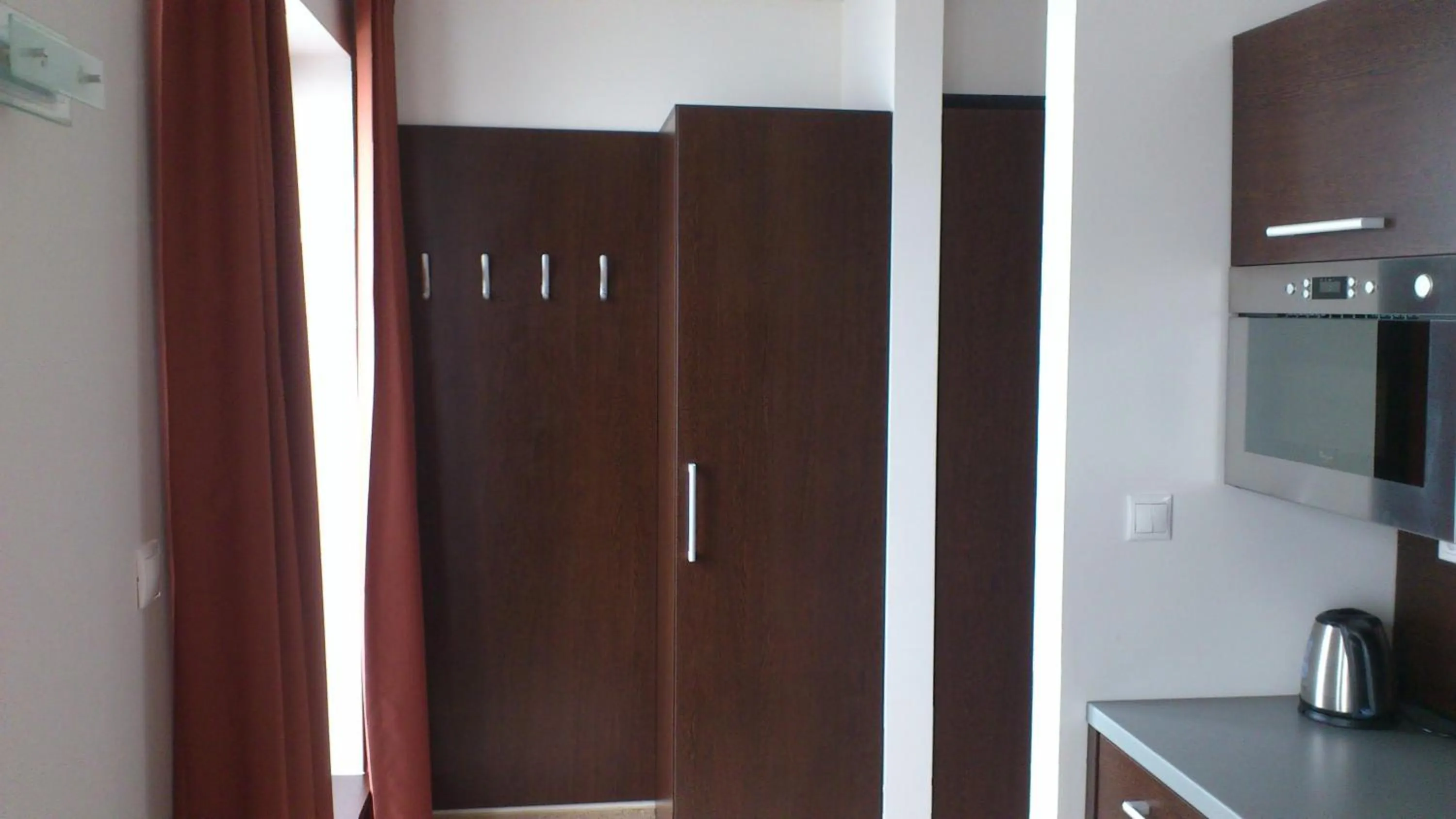 Kitchen or kitchenette in Apartman Panorama 805