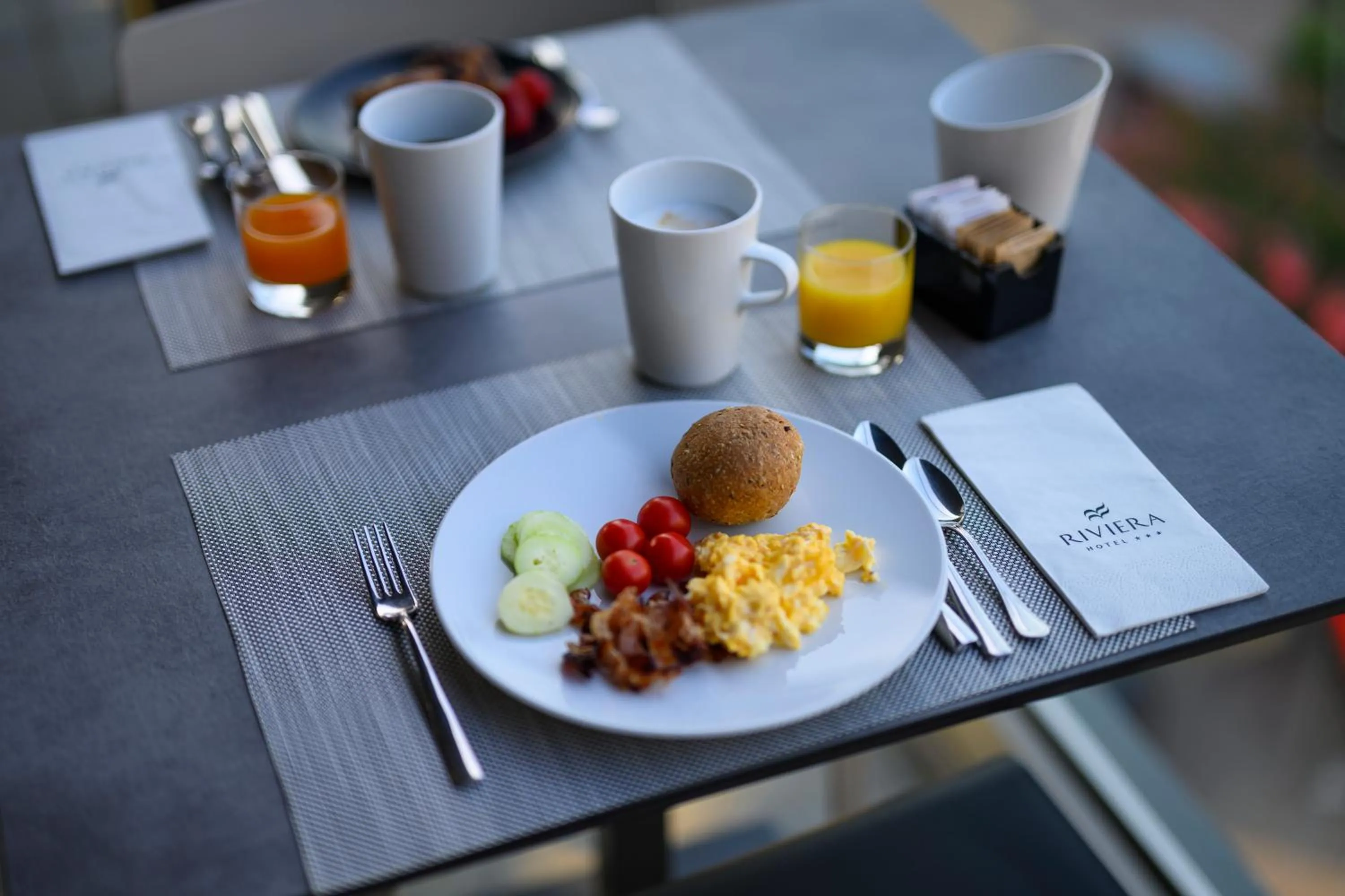 Breakfast in Hotel Riviera