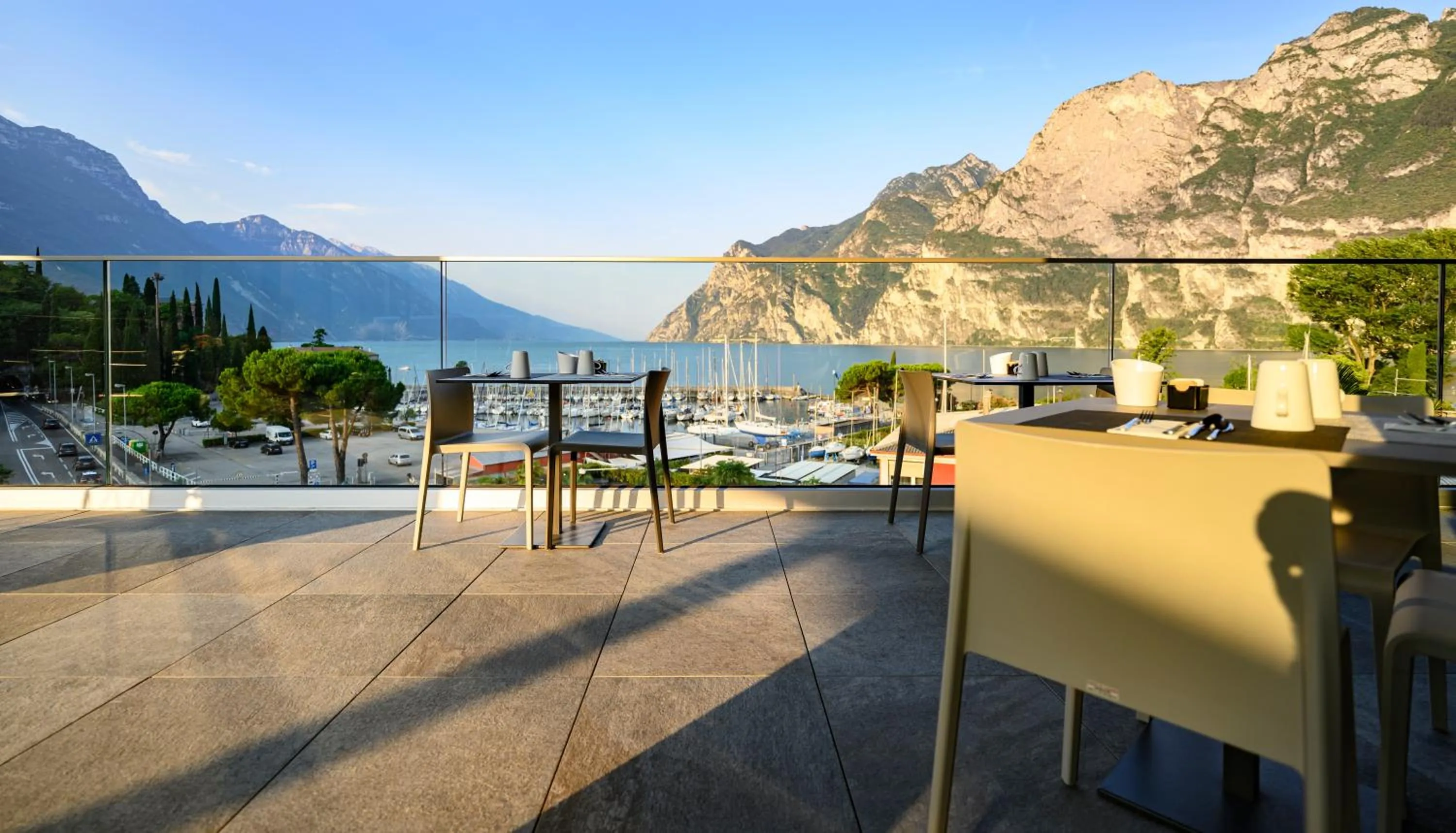 Lake view in Hotel Riviera