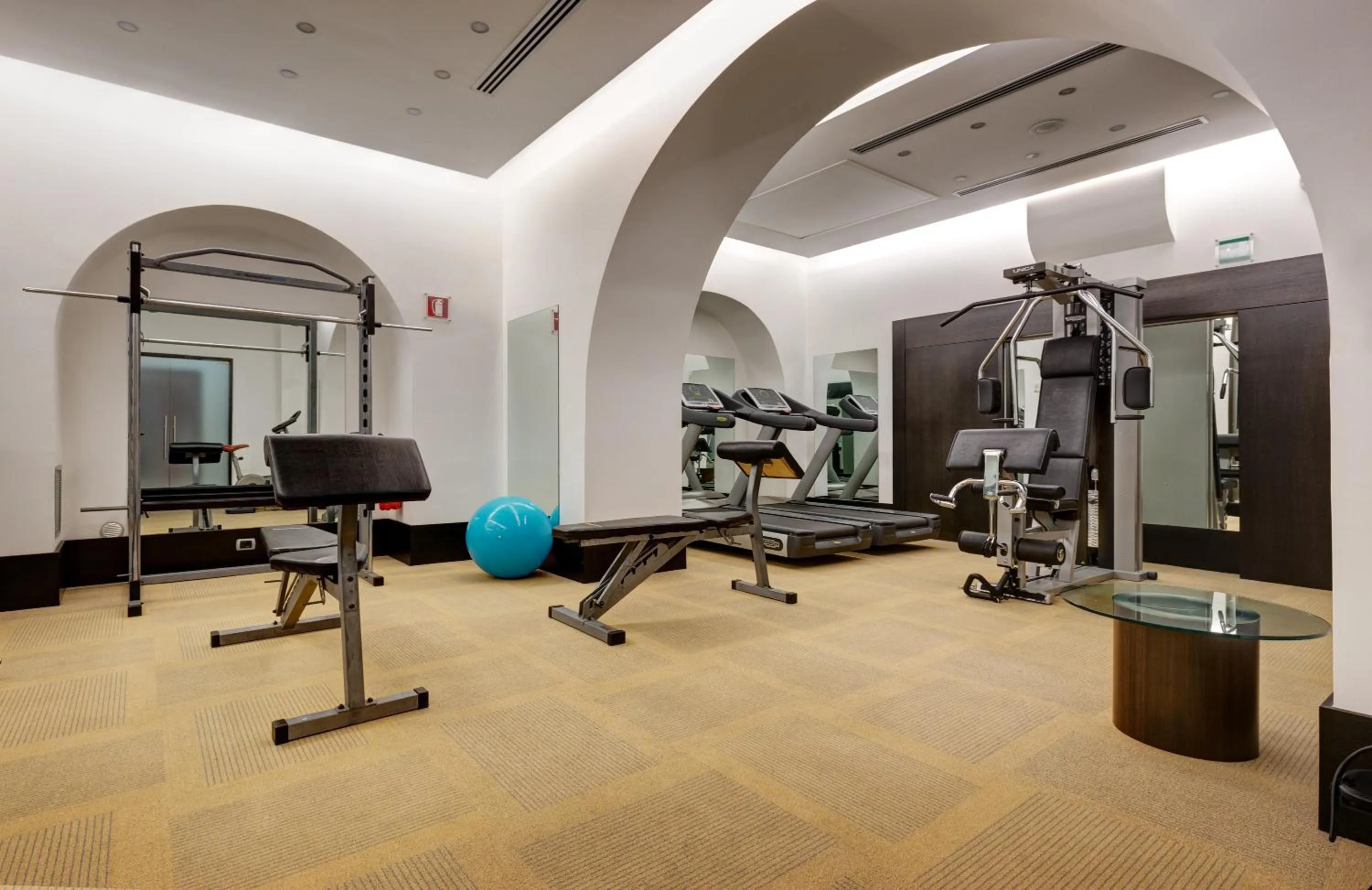 Fitness centre/facilities in Best Western Plus Hotel Universo