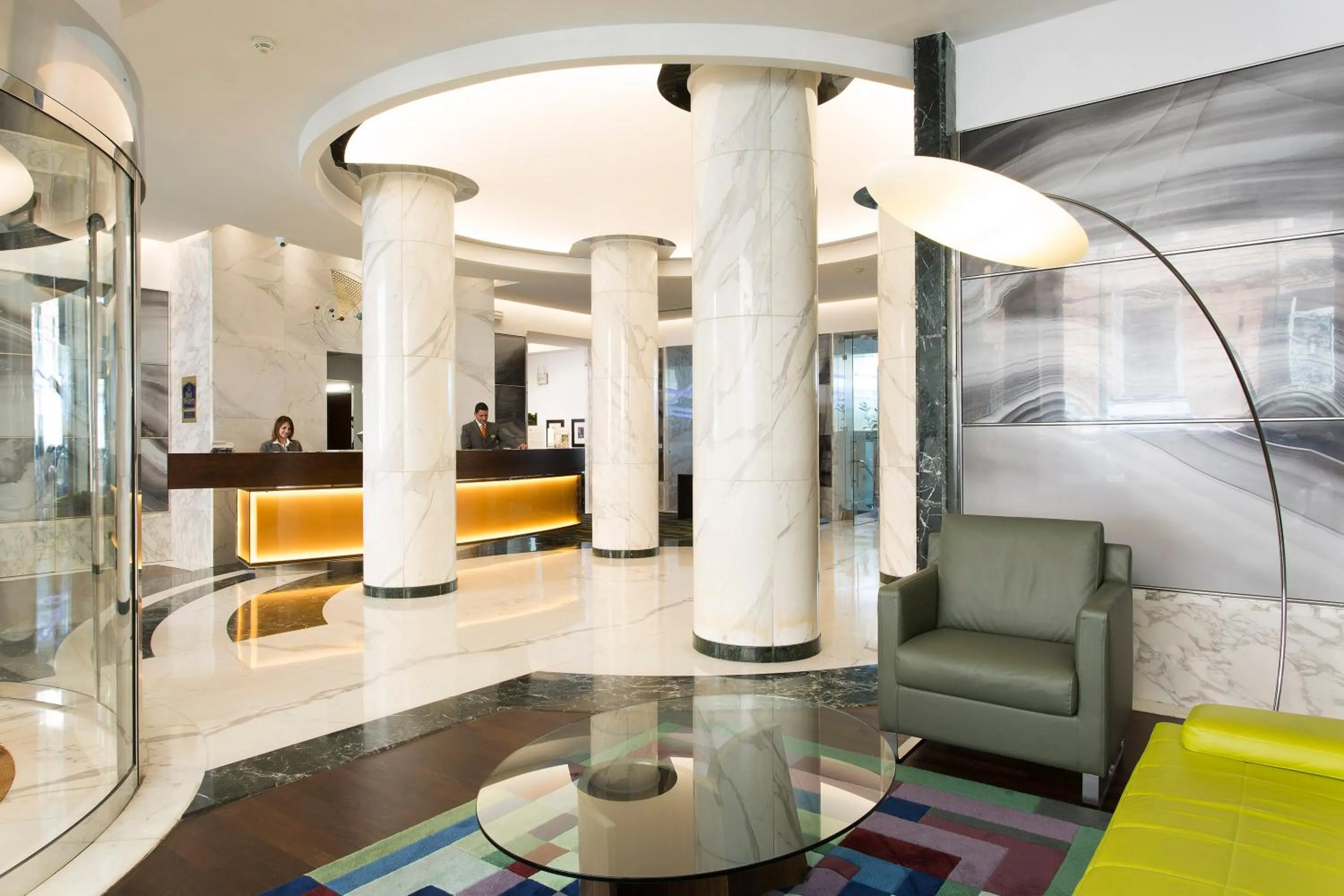 Lobby or reception in Best Western Plus Hotel Universo