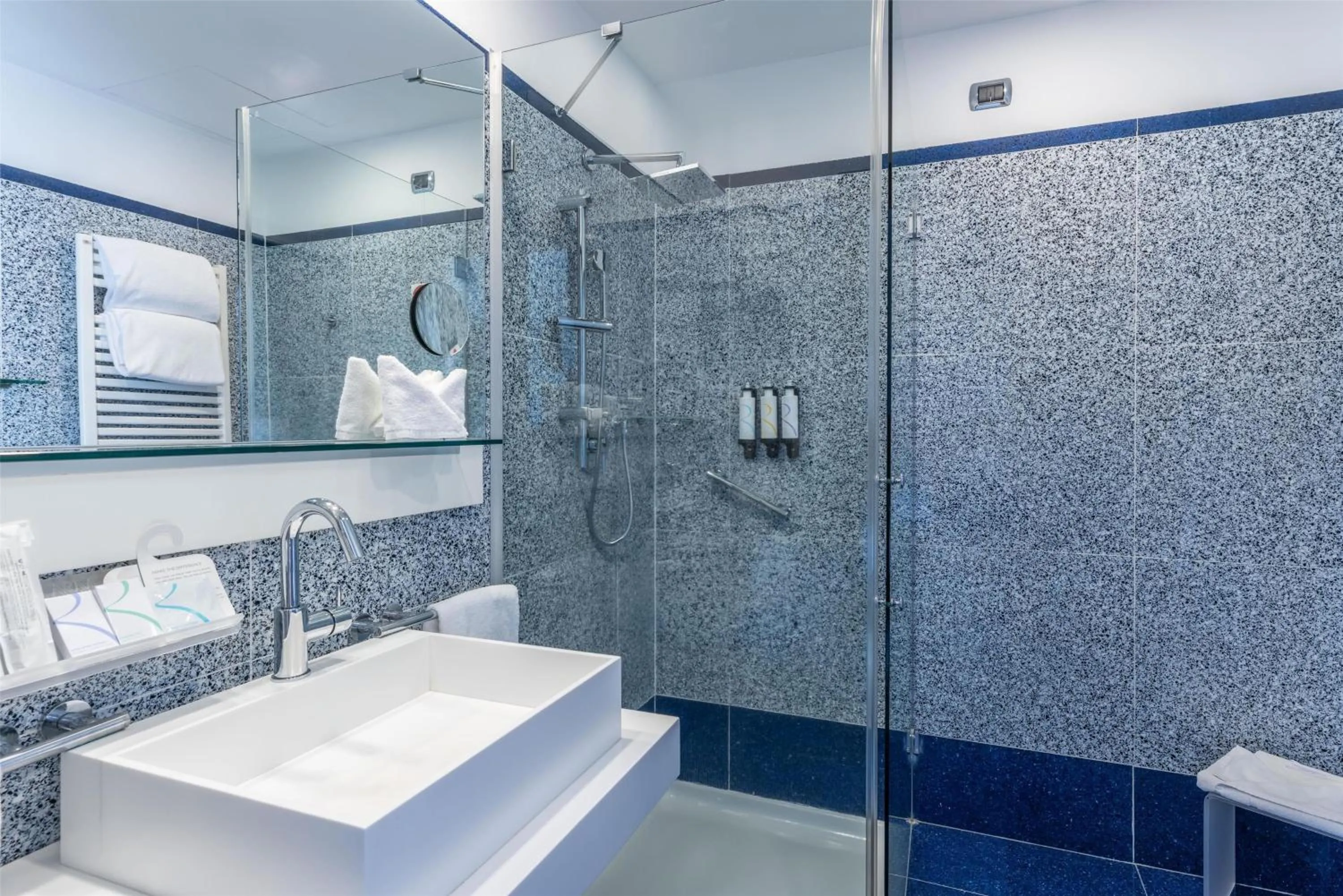 Bathroom in Best Western Plus Hotel Universo