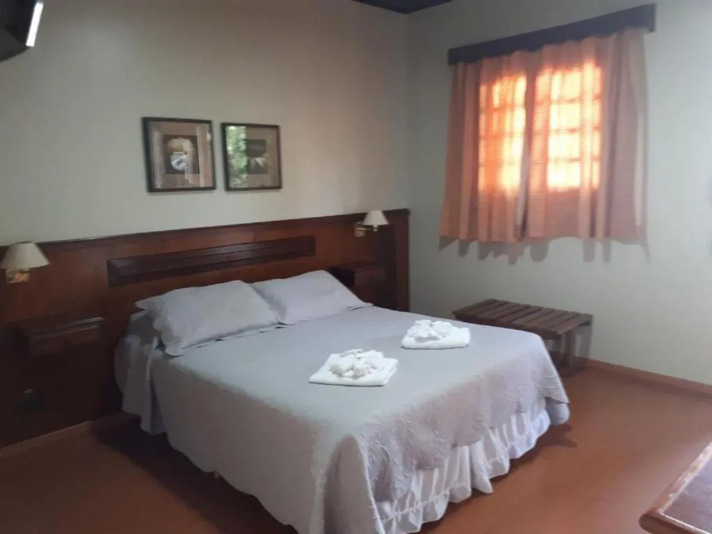 Bed in Pousada Saint Gallen